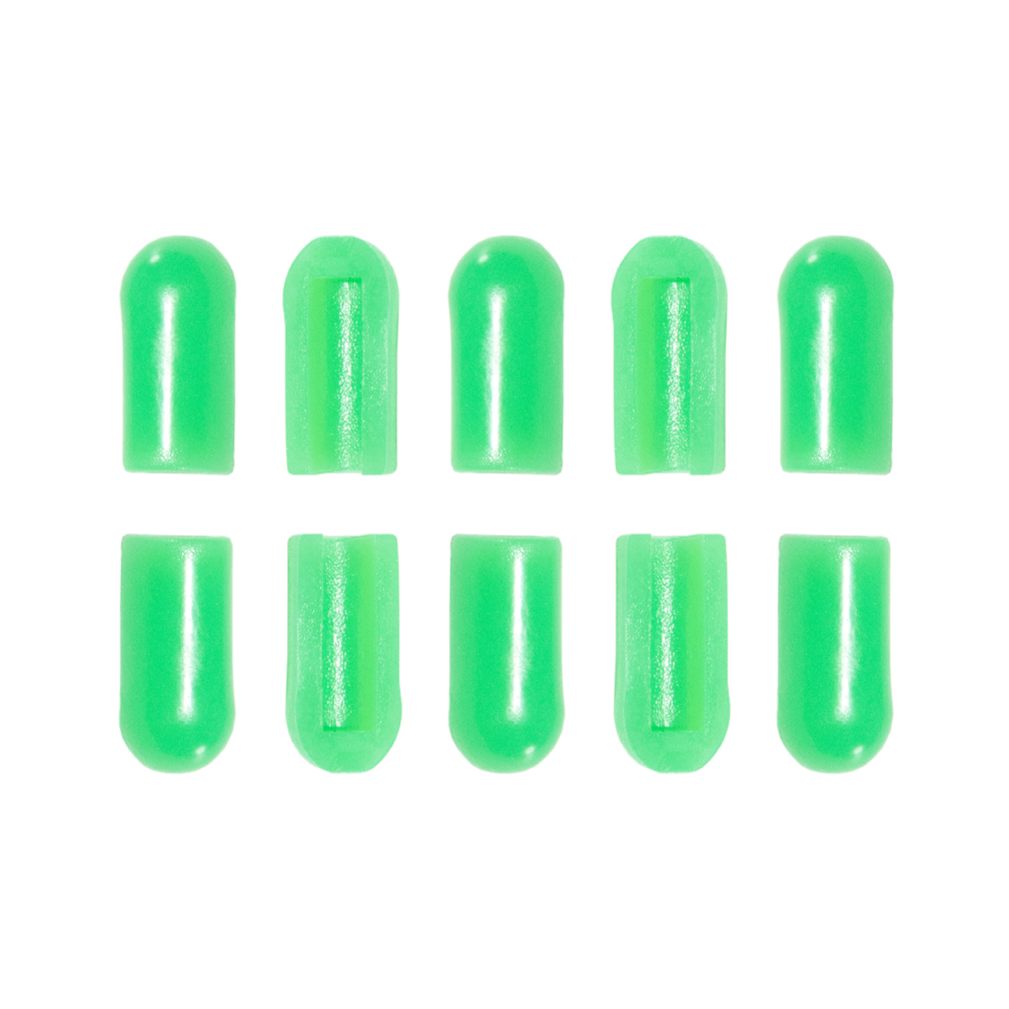 Заглушка цветная для неона 6*12мм Зелёный 10шт/уп. (1штука) SignImpress