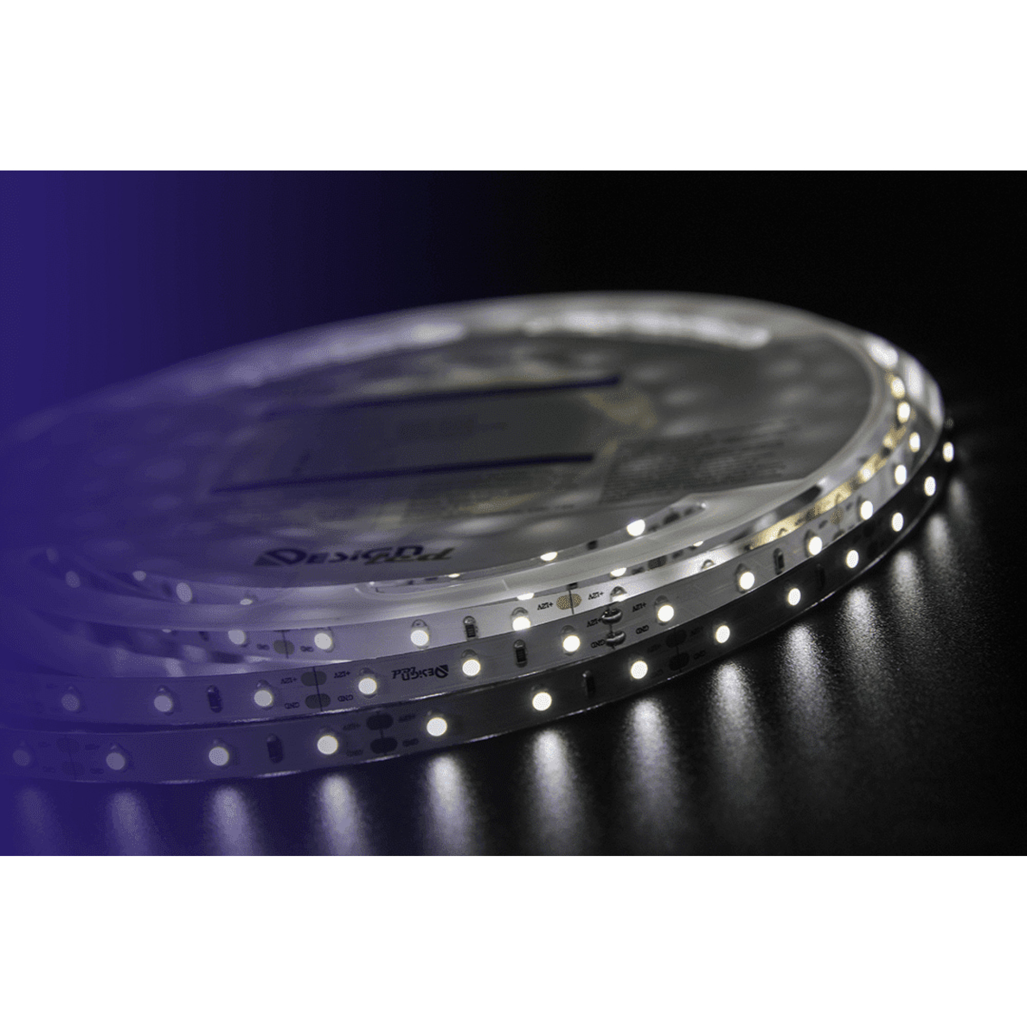 Лента светодиодная LUX3528 60LED/м 4,8Вт/м 12В IP33 Цвет:Нейтральный белый (4000K) (1метр) SWG