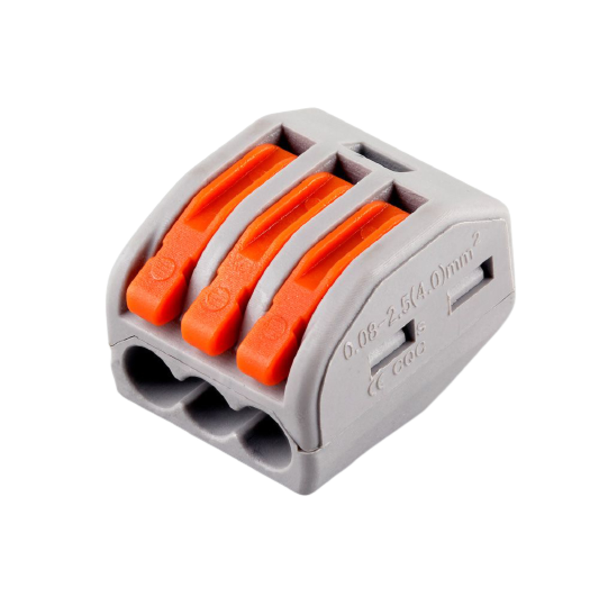 Клеммы строительно-монтажные 3-проводные LD222-413 (DIY упаковка 5 шт) Feron