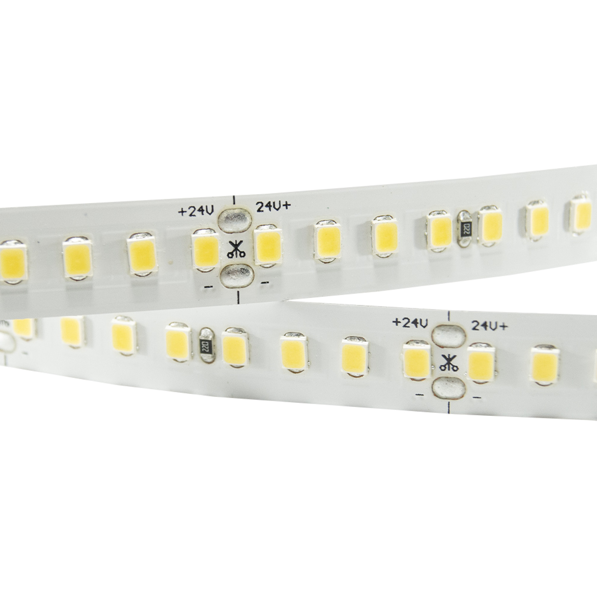 Лента светодиодная SMD2835 24В 176д/м 16Вт 4000К IP20 (1метр) SignImpress