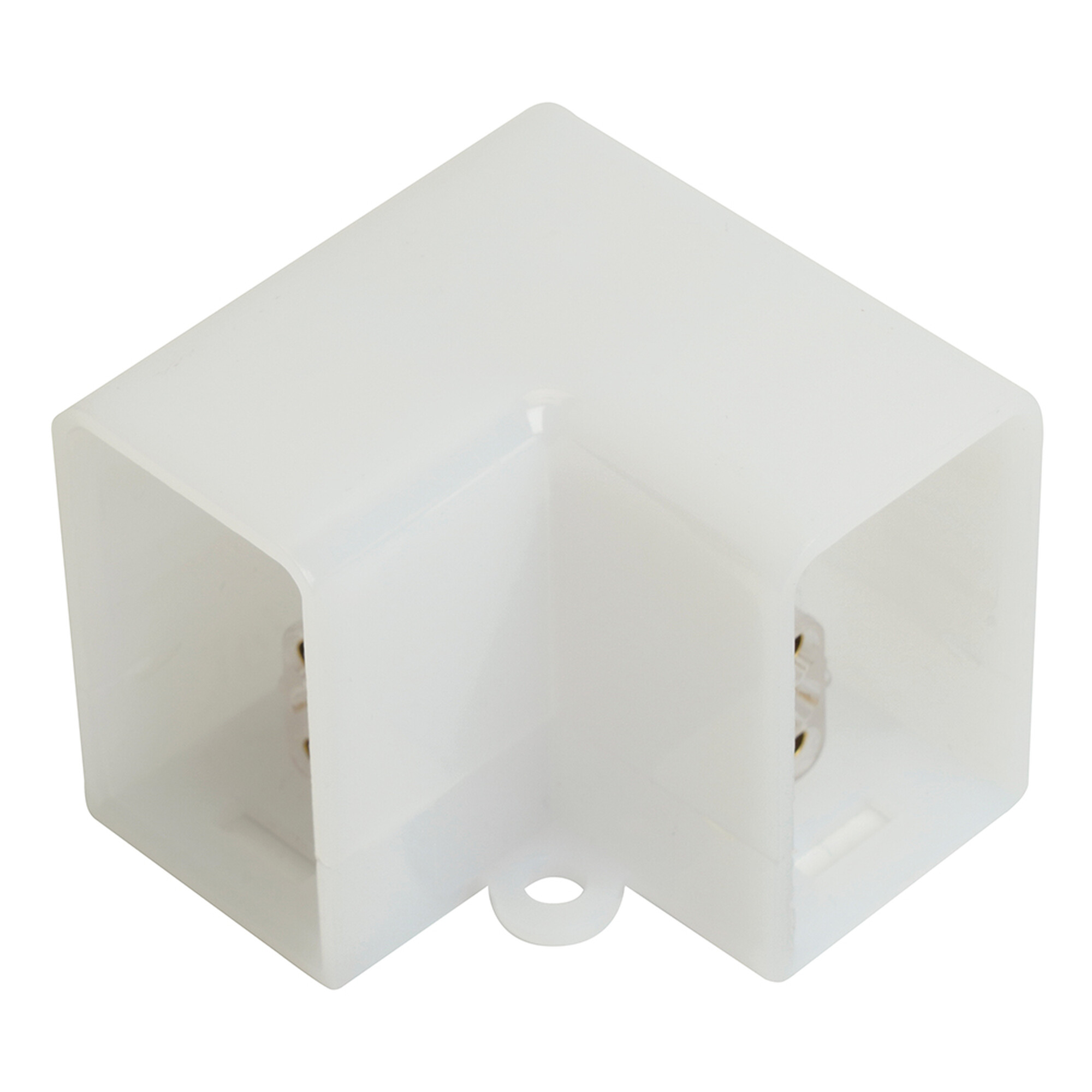 Коннектор L-образный LD5058L прямой угол для соединения светодиодных светильников серии AL5058 Feron