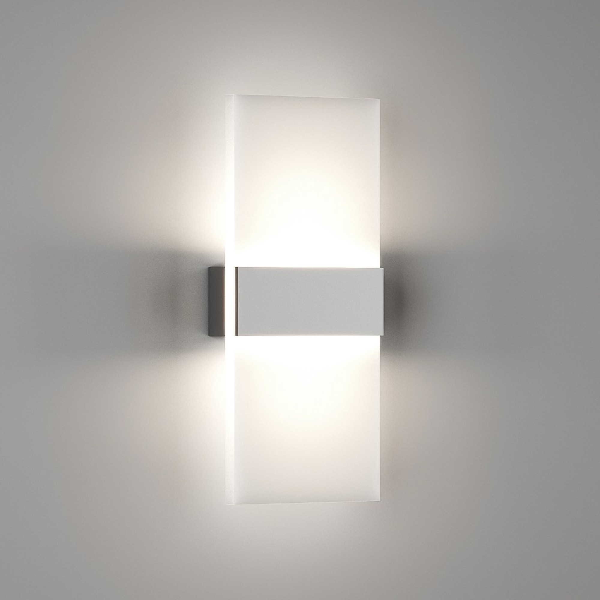 Светильник настенный KASPER, Серебряный, 6Вт, 3000K, IP20, GW-3250-6-SL-WW SWG