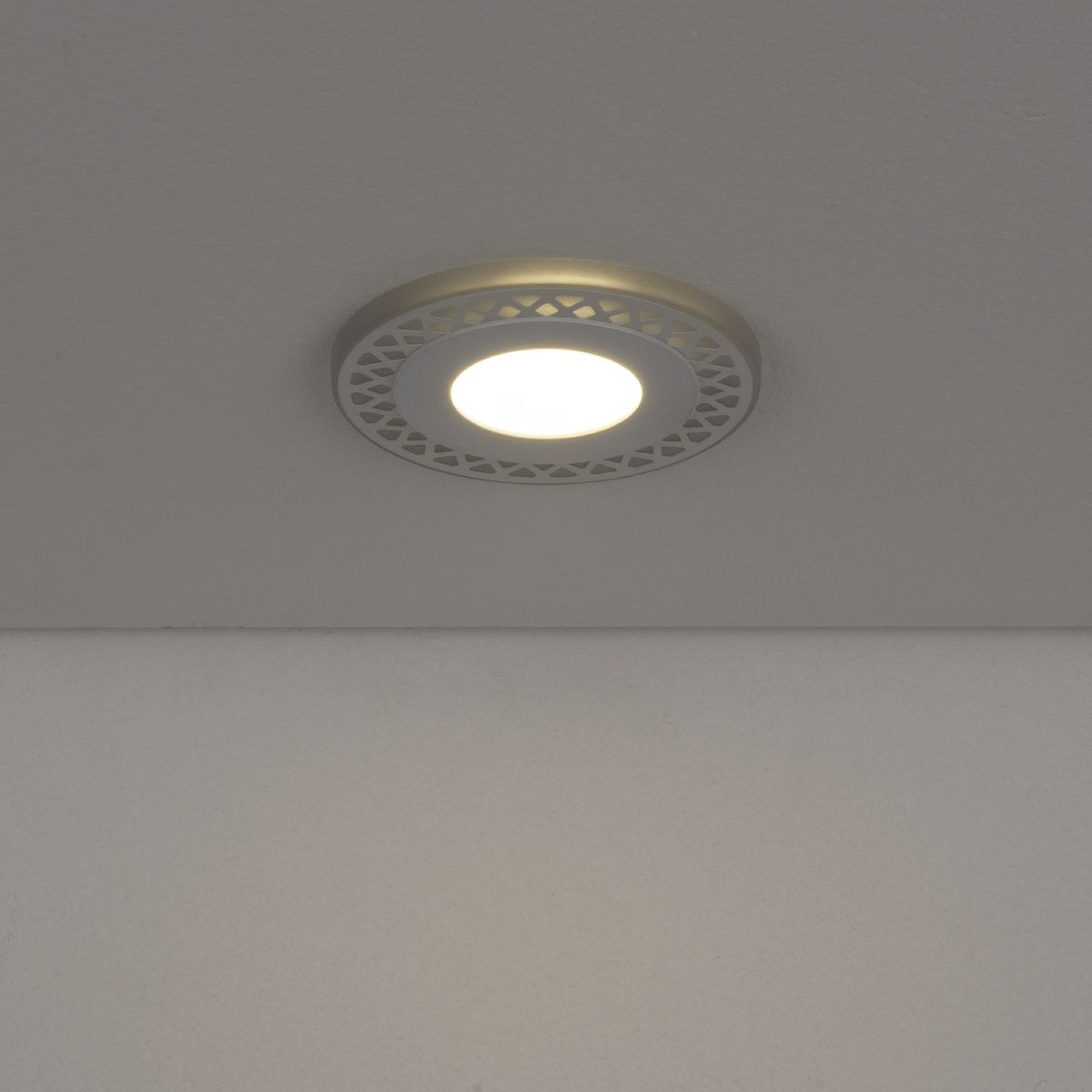 Светильник встраиваемый с подсветкой круглый DSS003 6W 4200K Elektrostandard (распродажа)