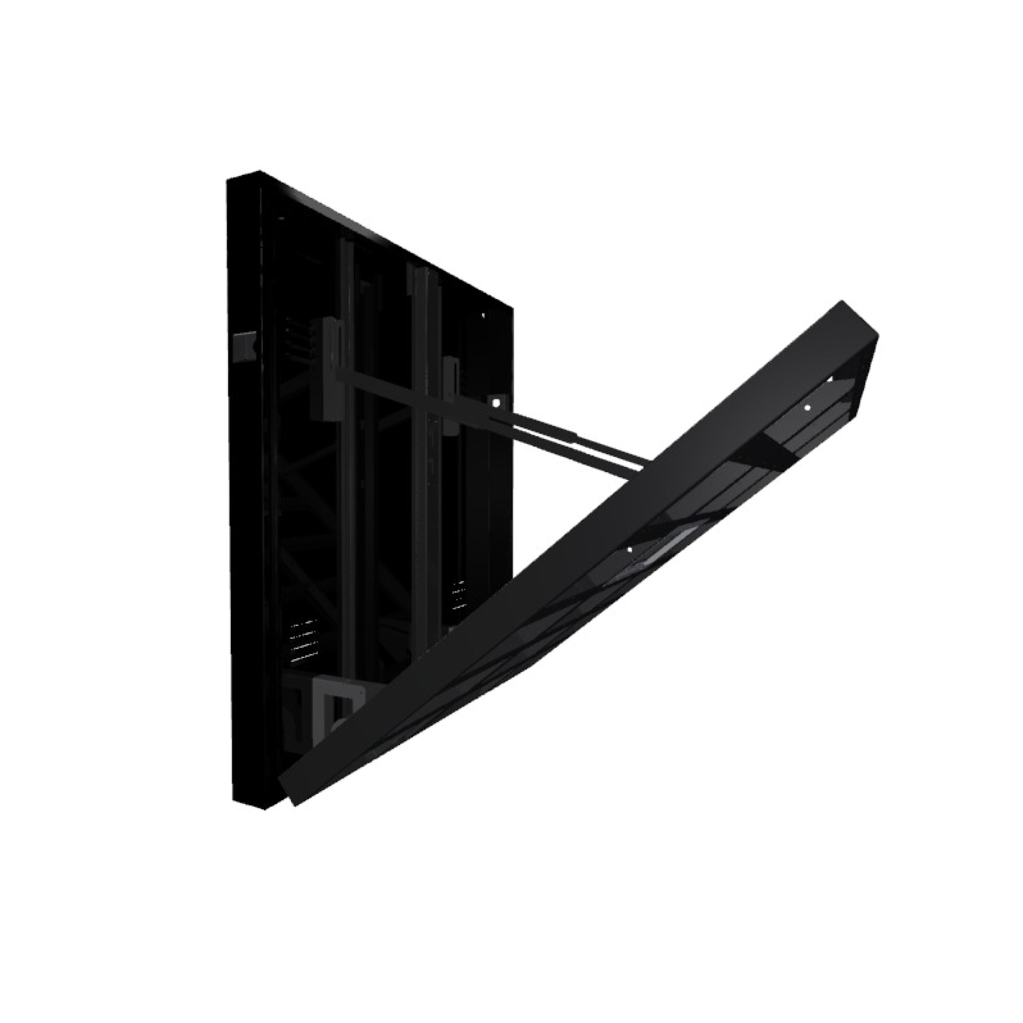 Кабинет металлический фронтальный откидной 960*960