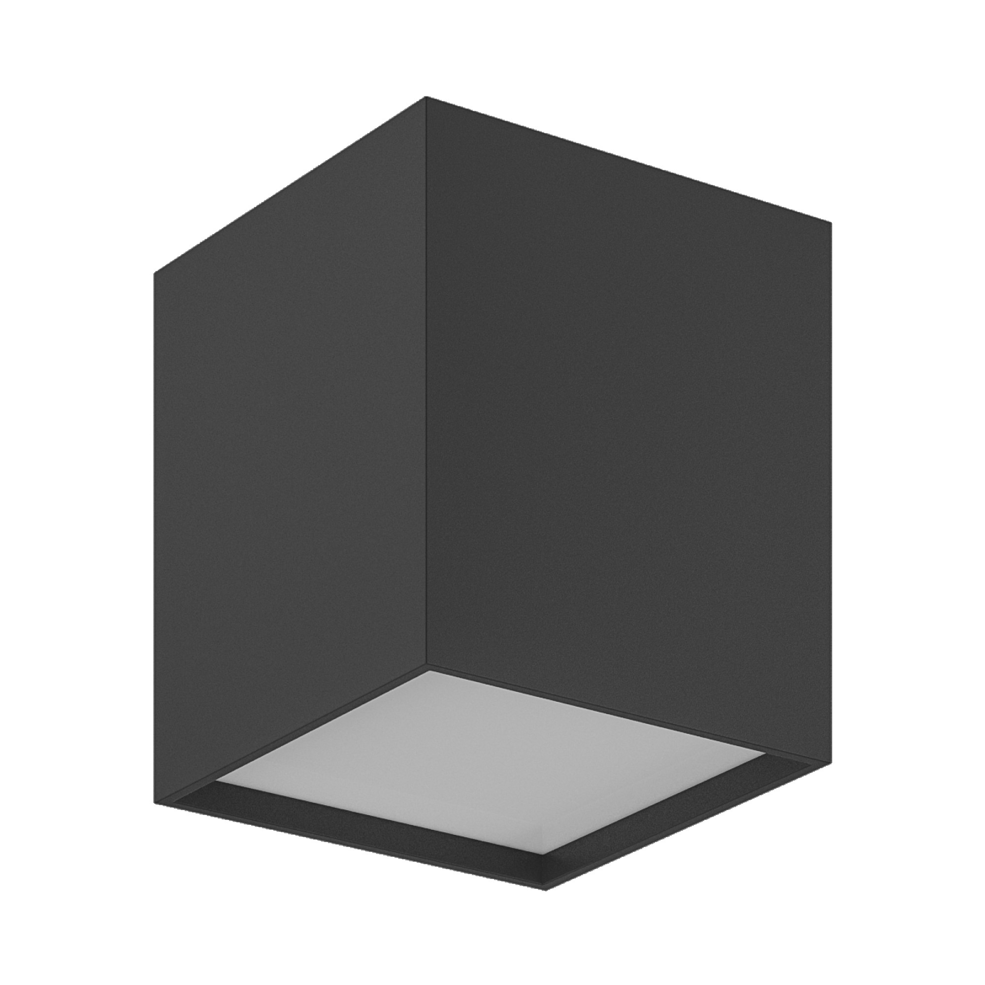 Светильник накладной квадрат GW, черный, 10Вт, IP20, Нейтральный белый SWG