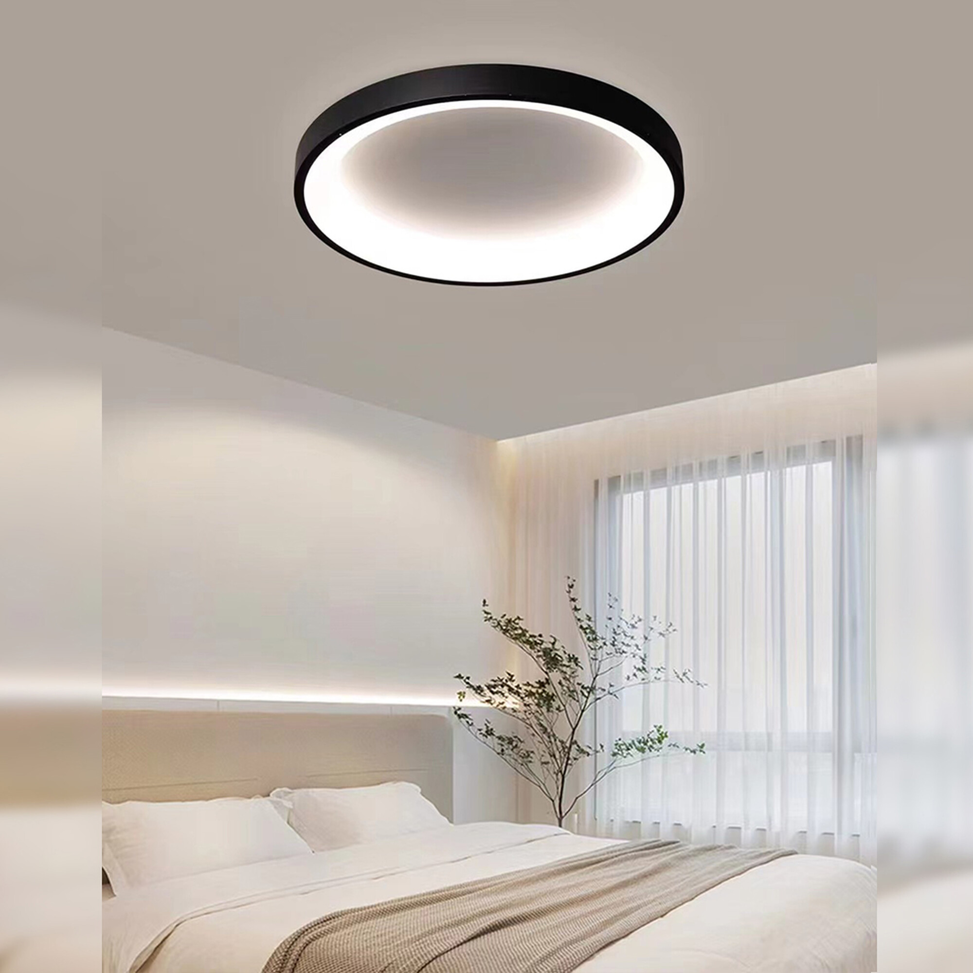 Светильник накладной светодиодный 20 Вт 3600 Лм Чёрный Signimpress