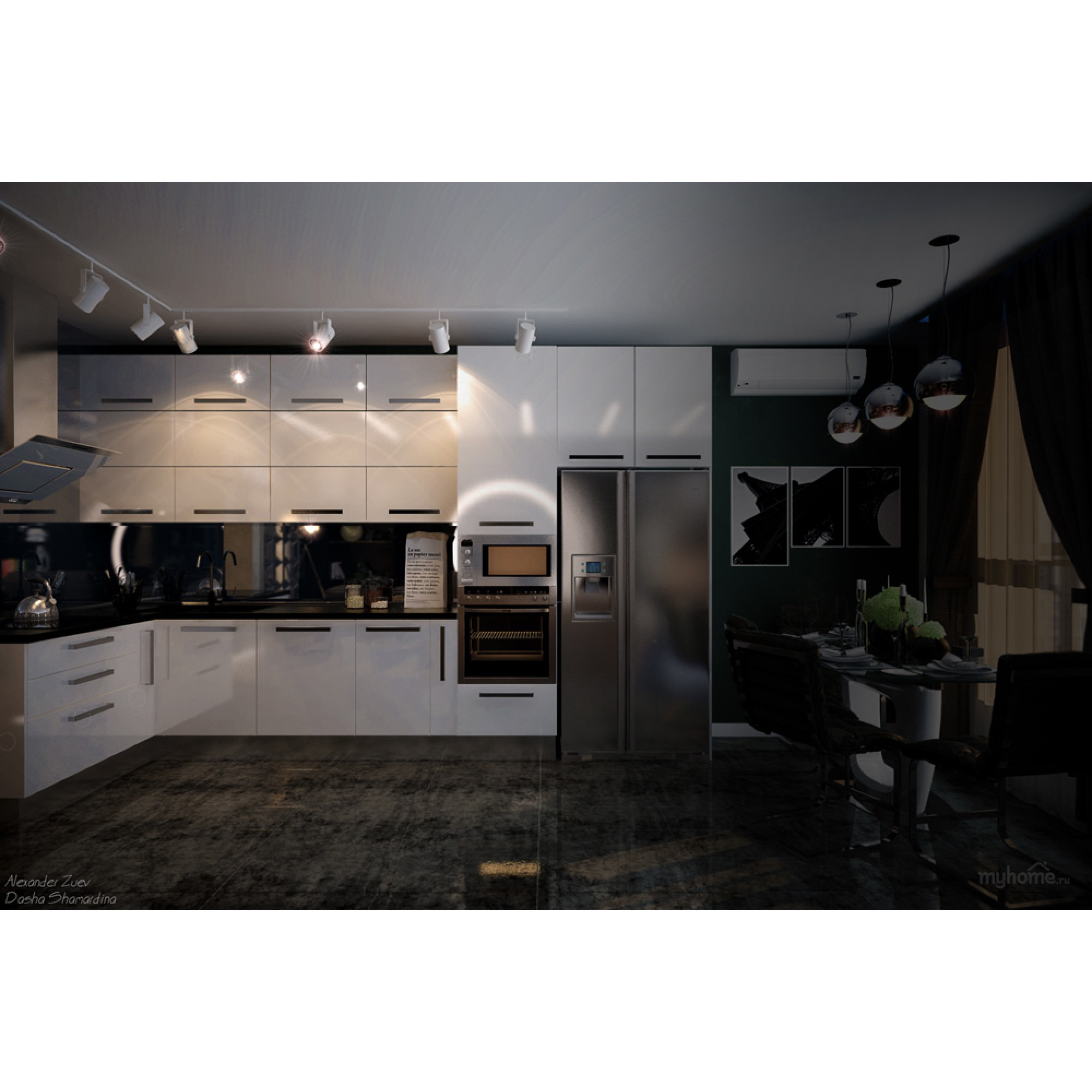 Светильник трековый AL101, 8W, 720 Lm, 4000К, 35 градусов, белый Feron (распродажа)