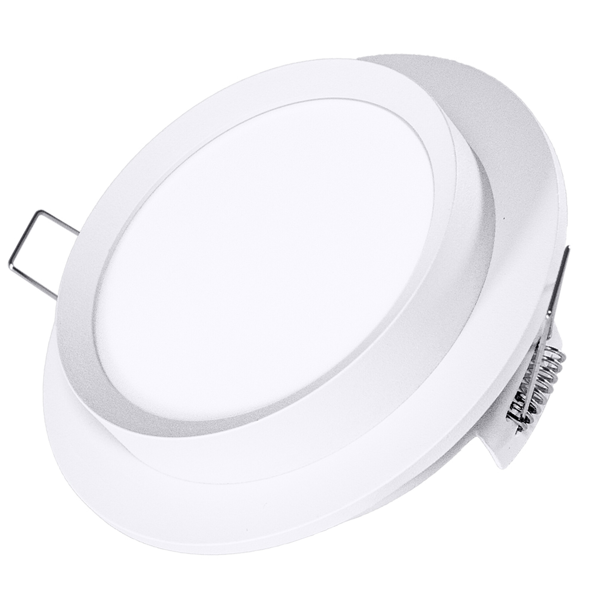 Светильник встраиваемый GX53 с накладкой круг Белый SignImpress