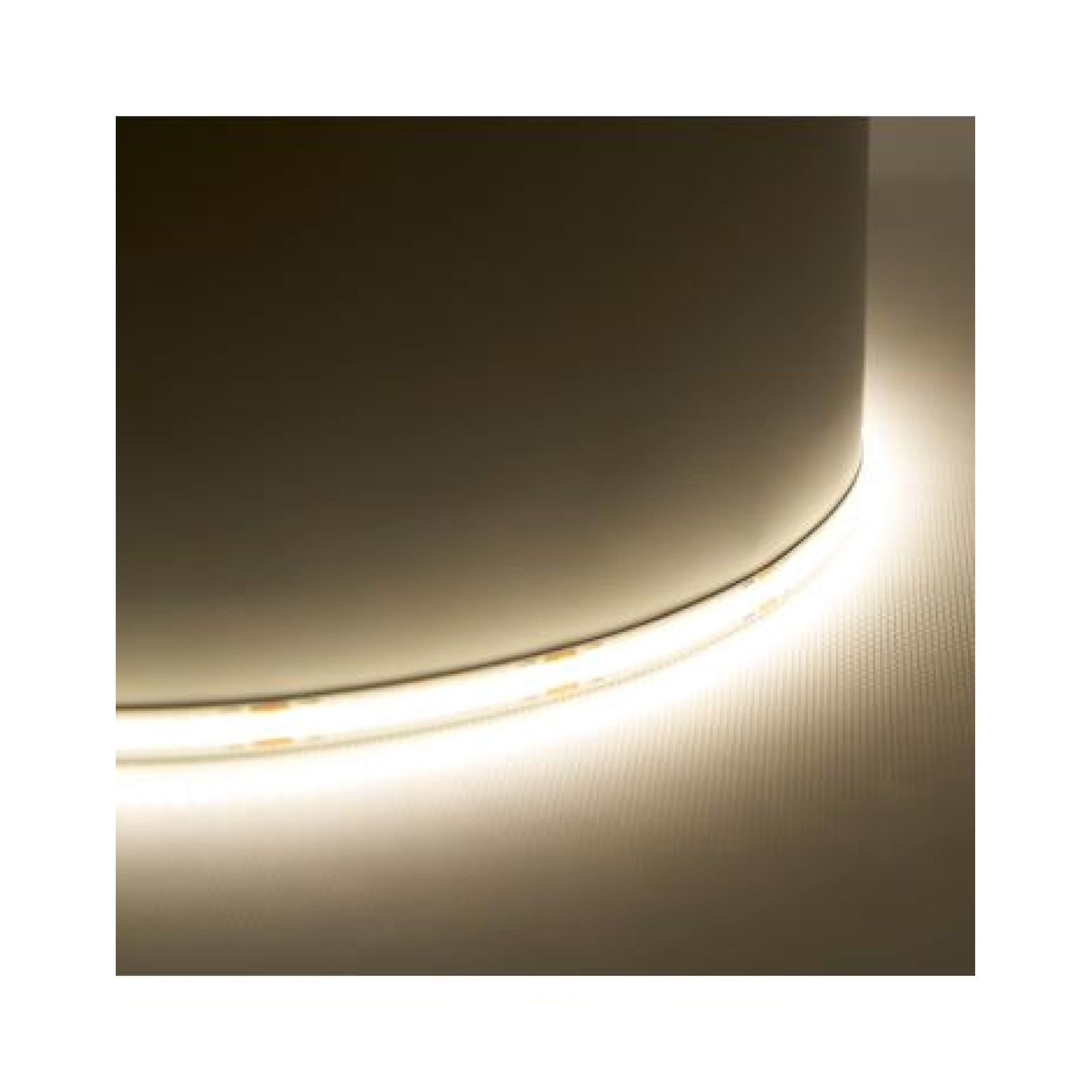 Светодиодная COB лента LS530, 512SMD(2110)/м 12Вт/м 24V 5000*10*1.8мм 3000К IP20 Feron