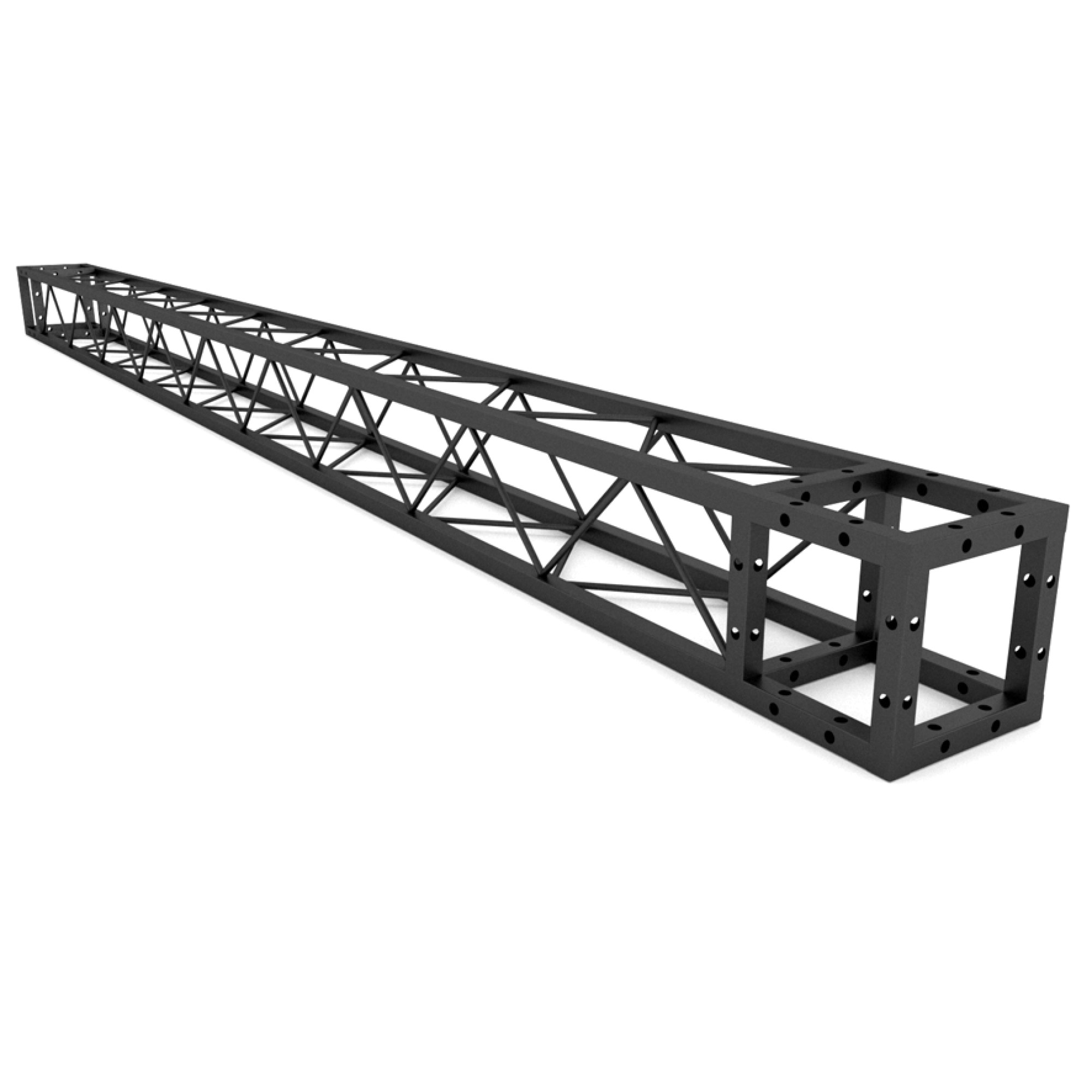 Фермы металлические Line 12*12*200cm, цвет черный, SignImpress