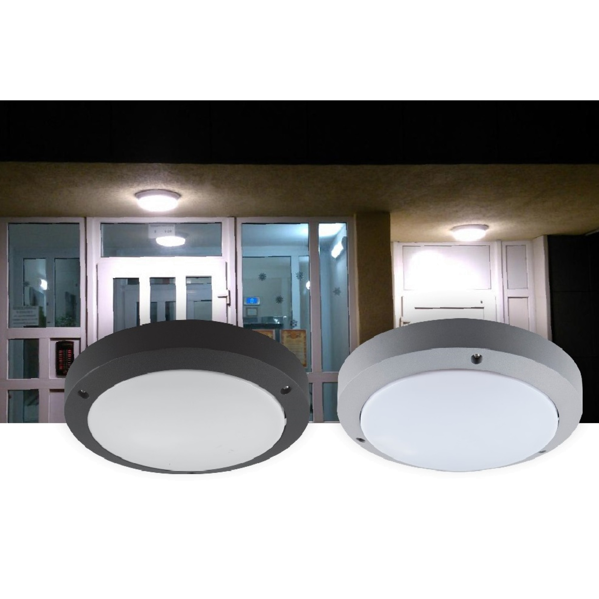 Светильник садово-парковый, 230V E27, DH030, серый Feron