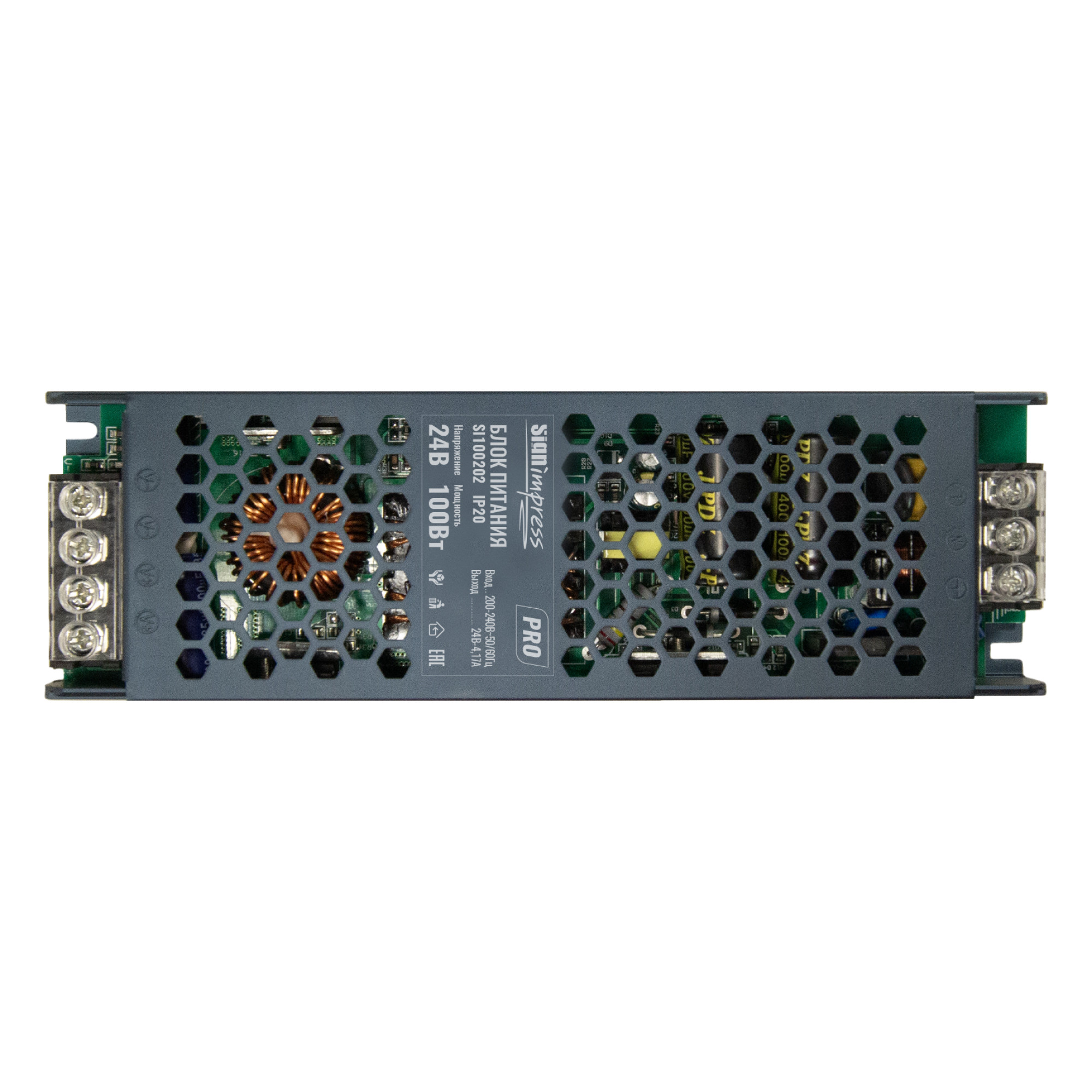 Блок питания PRO ультратонкий 100Вт 24В IP20 SignImpress