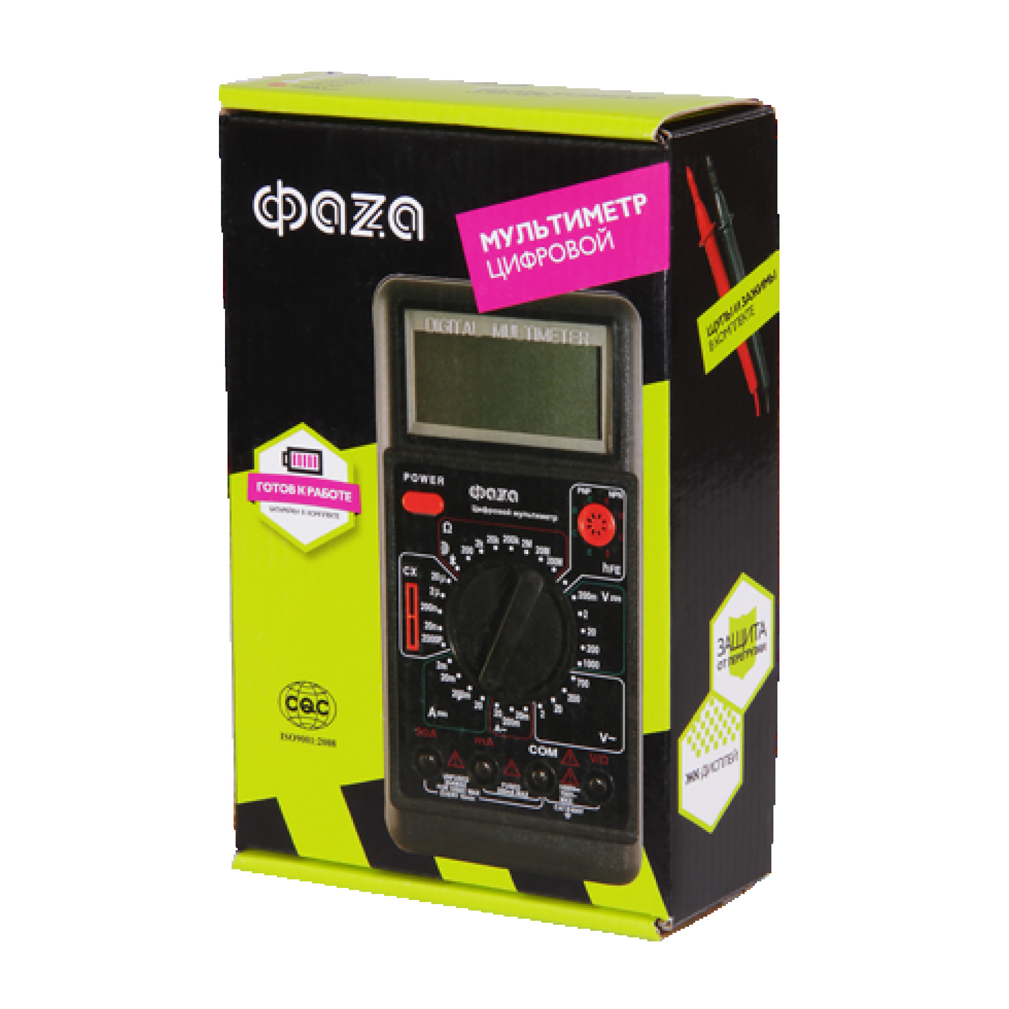 Мультиметр ФАZА цифровой M890D