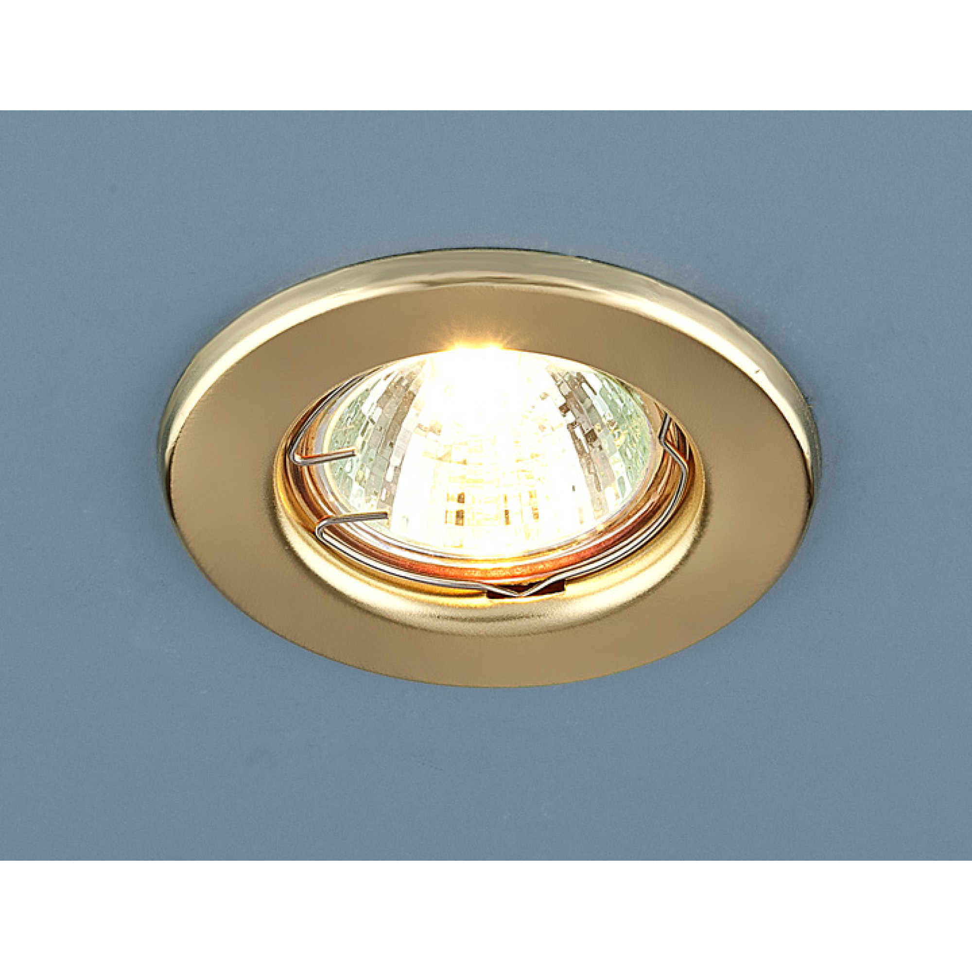 Светильник встраиваемый 9210 MR16 матовое золото Elektrostandard (распродажа)