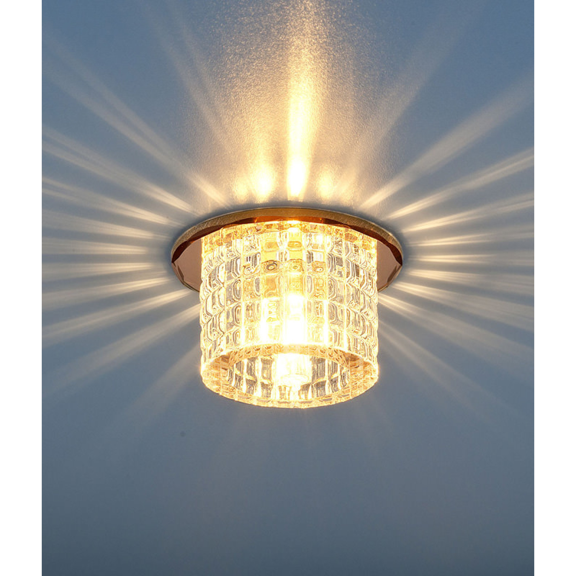 Светильник встраиваемый 6181 G9 зеркальный/золото Elektrostandard (распродажа)