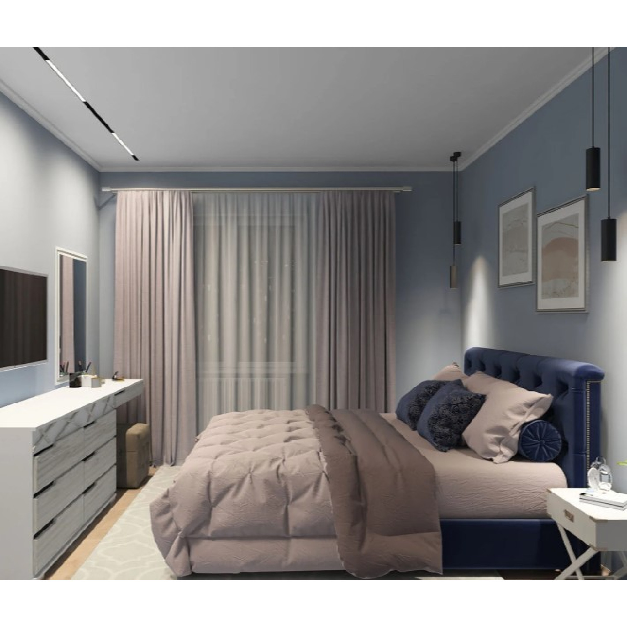 Трековый светильник DK8005-BK Denkirs