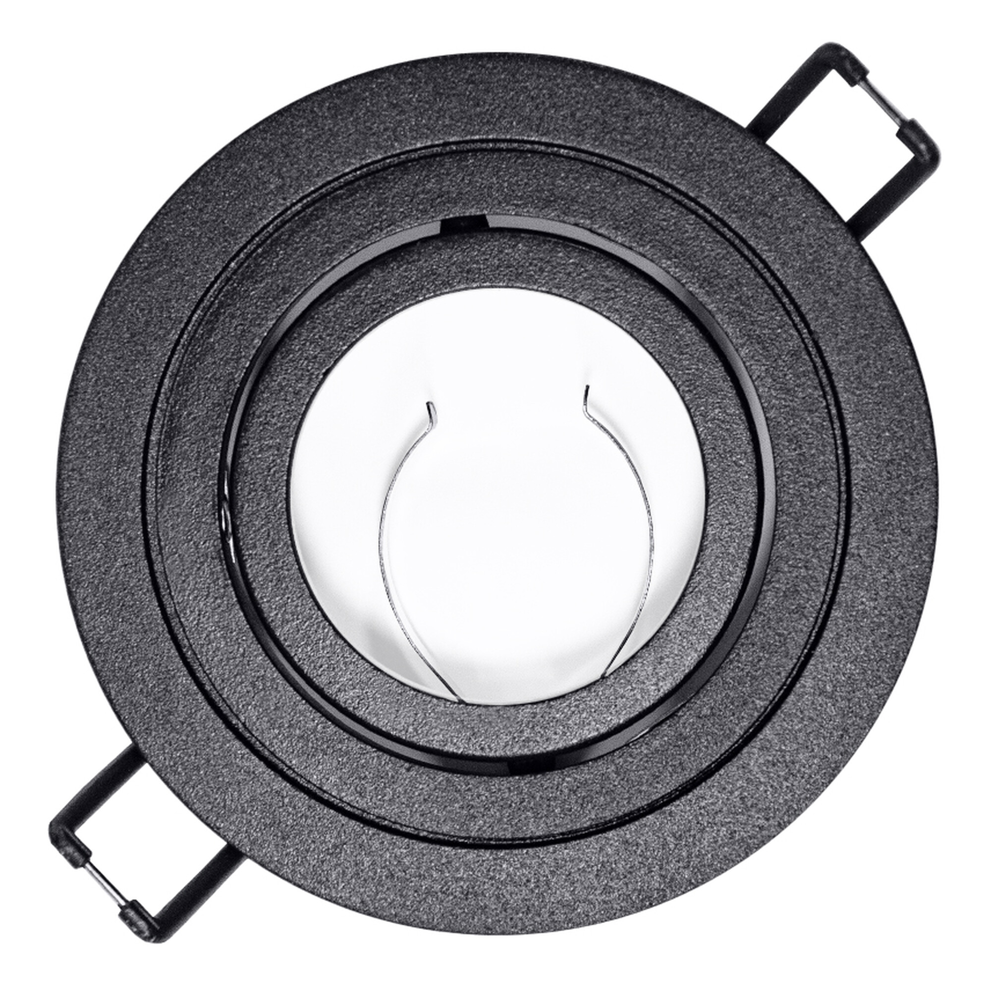 Светильник встраиваемый поворотный GU5.3 (MR16) круг 010101 Чёрный SignImpress