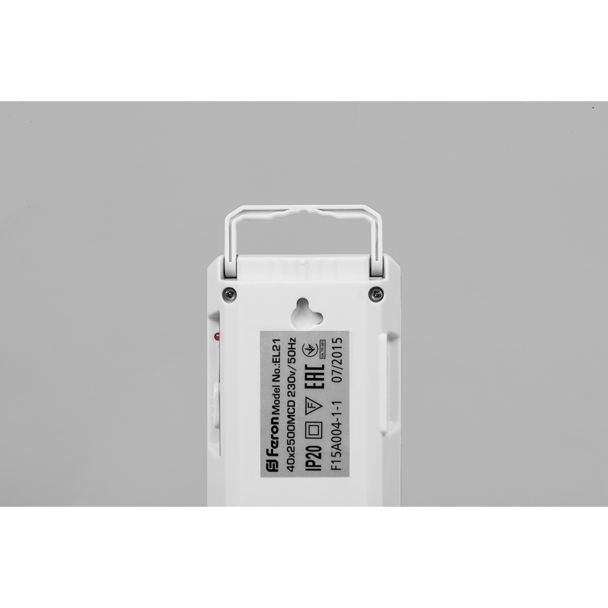 Светильник аккум. EL21 40 LED DC (литий-ионная батарея), белый 258*67*42 мм Feron