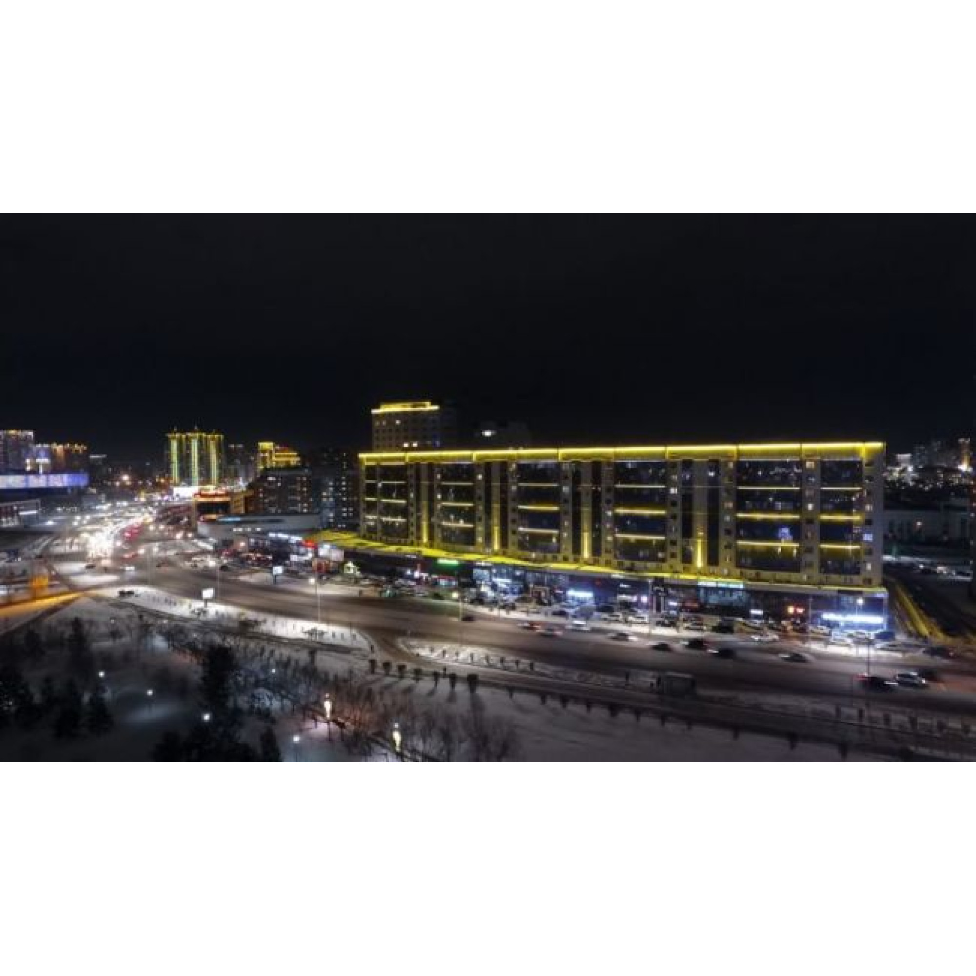 Прожектор линейный архитектурный WLN DMX 24В 36Вт RGB 10*60˚1m SignImpress