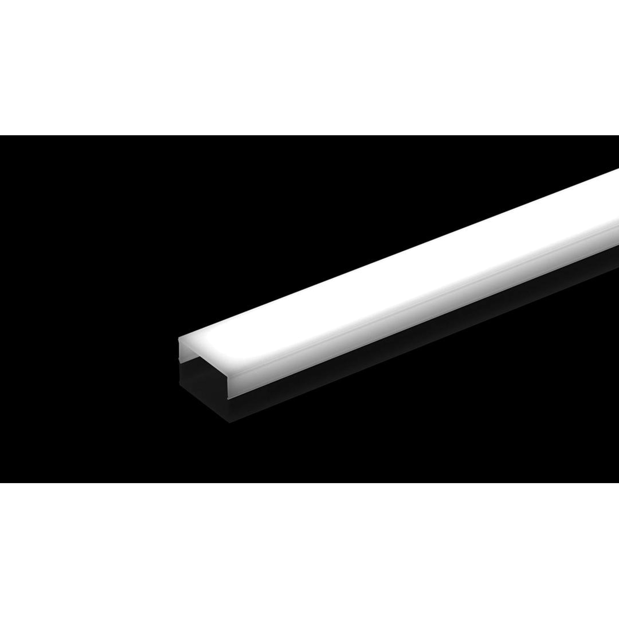 Профиль встраиваемый алюминиевый LE.8832 (2.5м) SWG