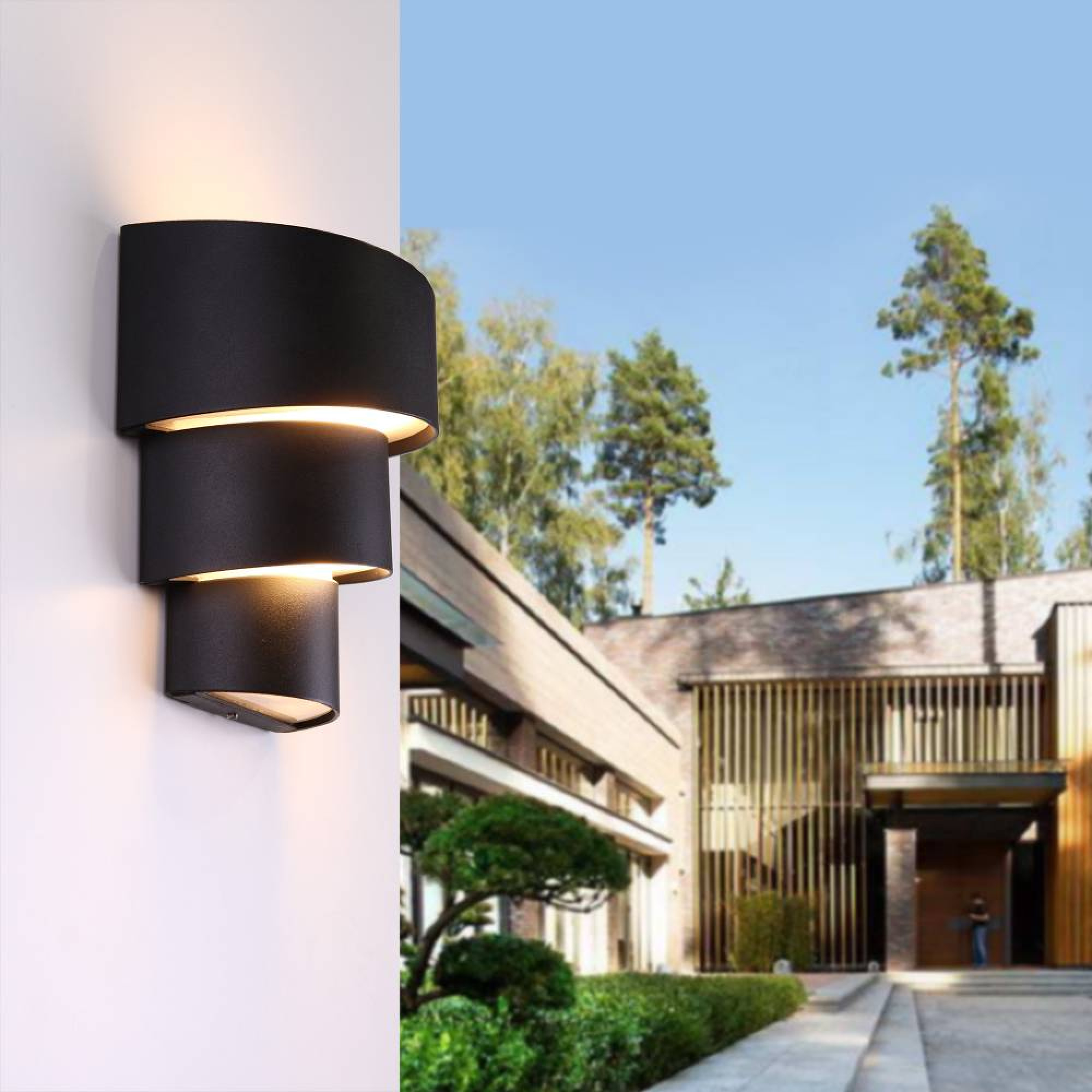 Светильник настенный декоративный 1535 TECHNO LED HELIX белый Elektrostandard (распродажа)