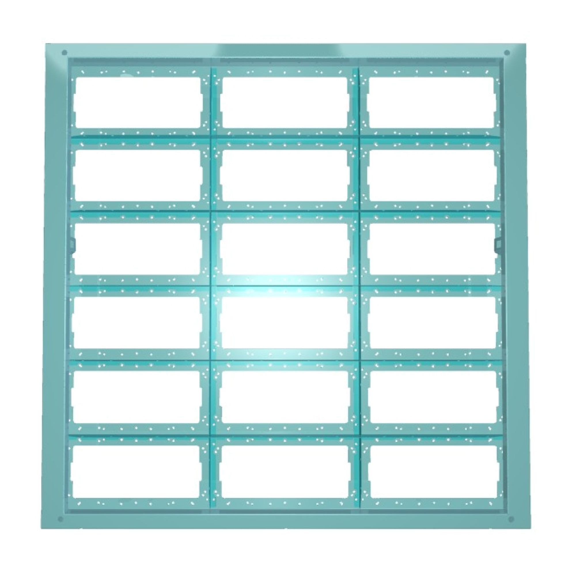 Кабинет металлический интерьерный (без задней крышки) 960*960