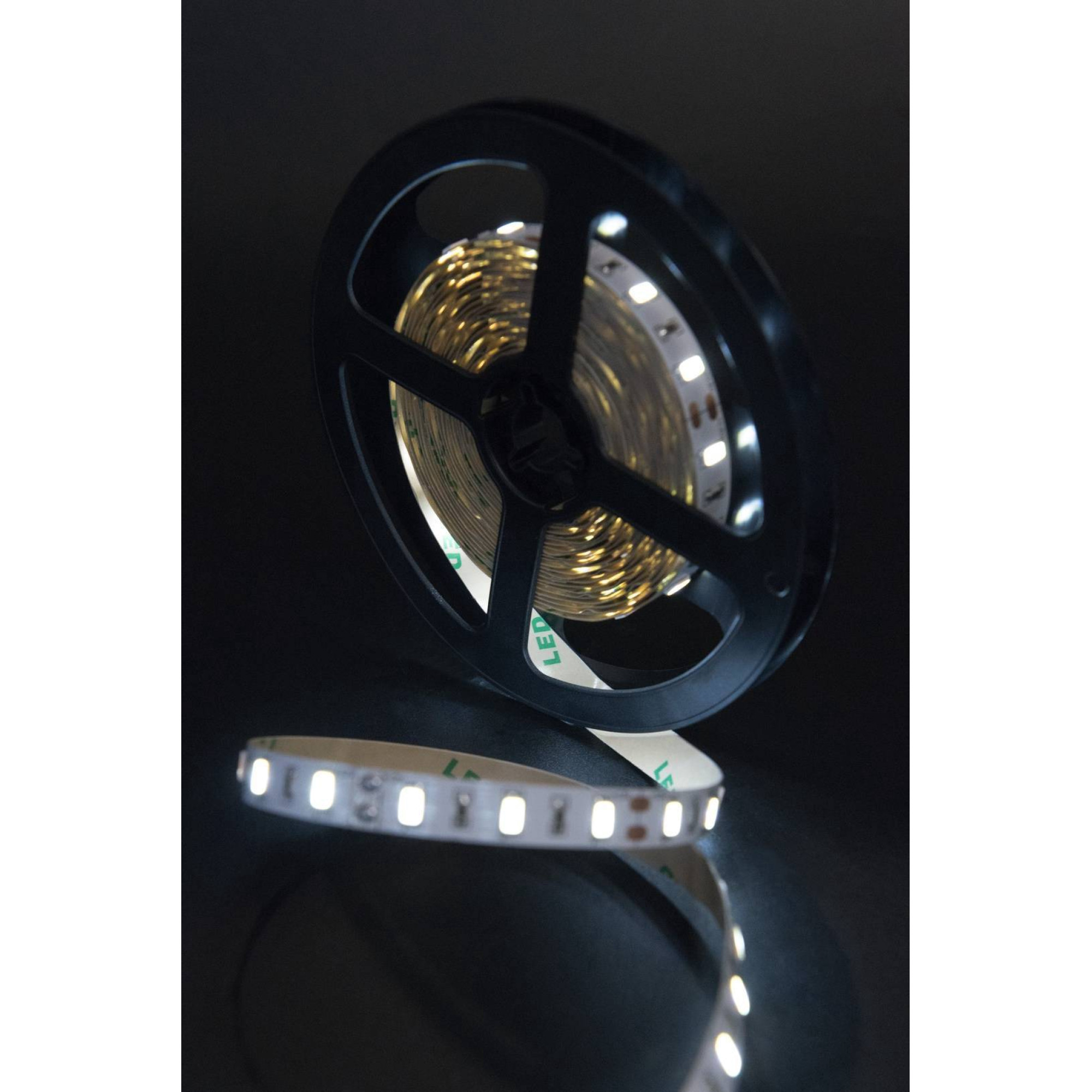 Лента светодиодная стандарт SMD5630 60LED/м 12Вт/м 12В IP20 Цвет:Холодный белый (1метр) SWG