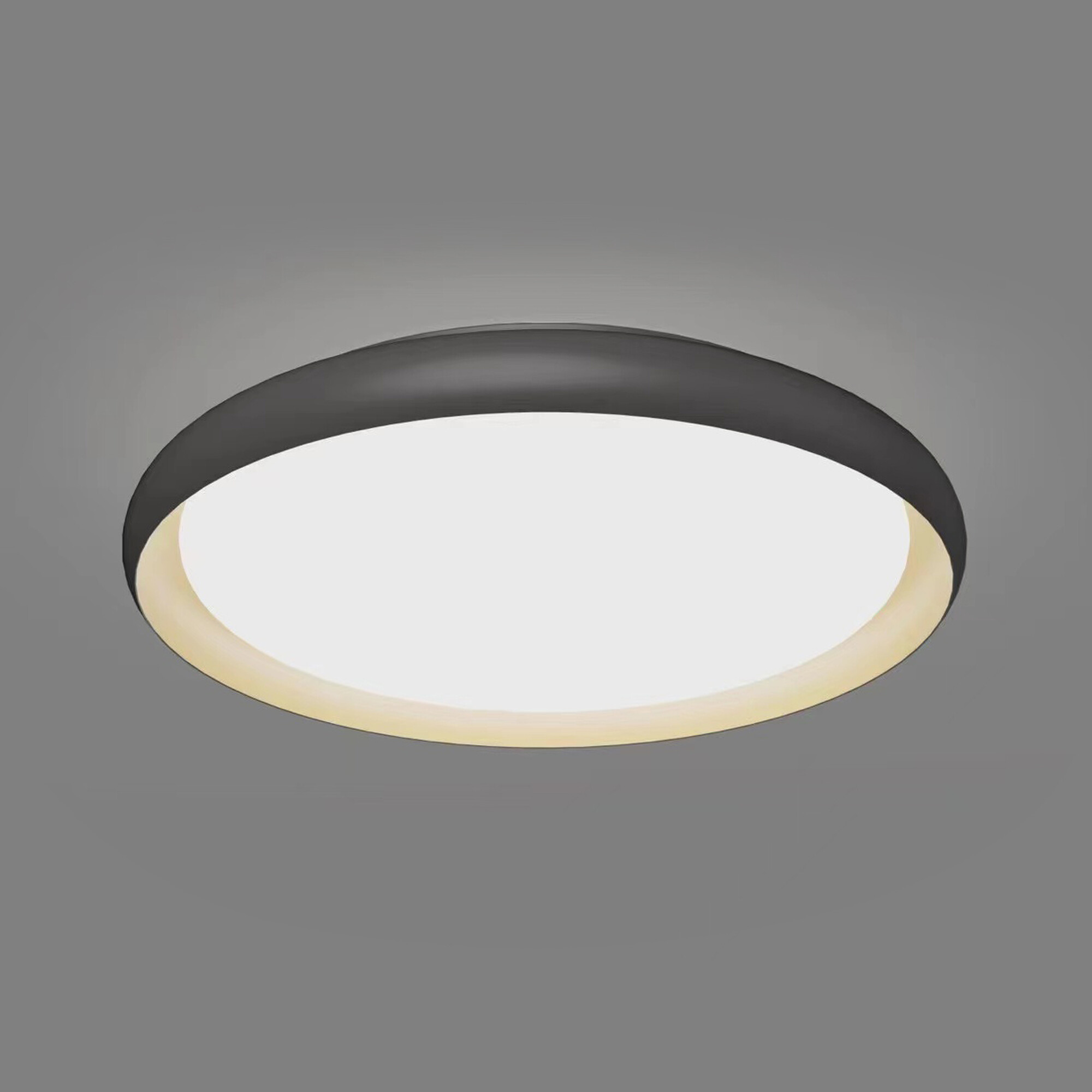 Светильник накладной светодиодный 32 Вт 5760 Лм Чёрный/Золото Signimpress