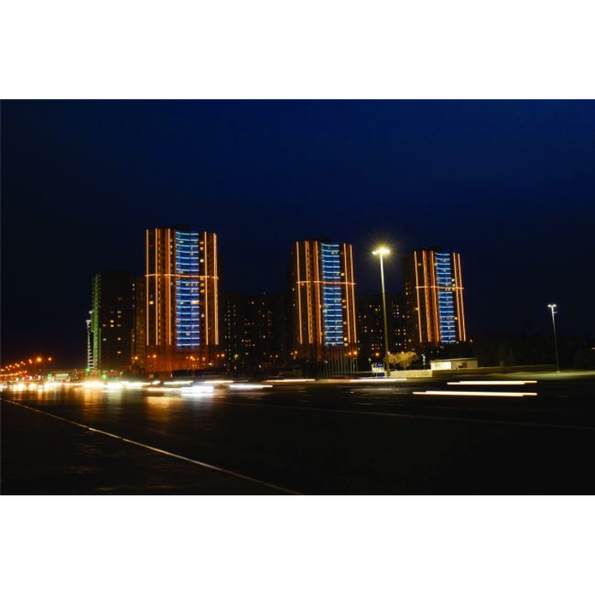 Светильник трубка архитектурная TQN-8100 SPI 24В 5Вт RGB SMD5050 24Д IP65 0,5м Signimpress