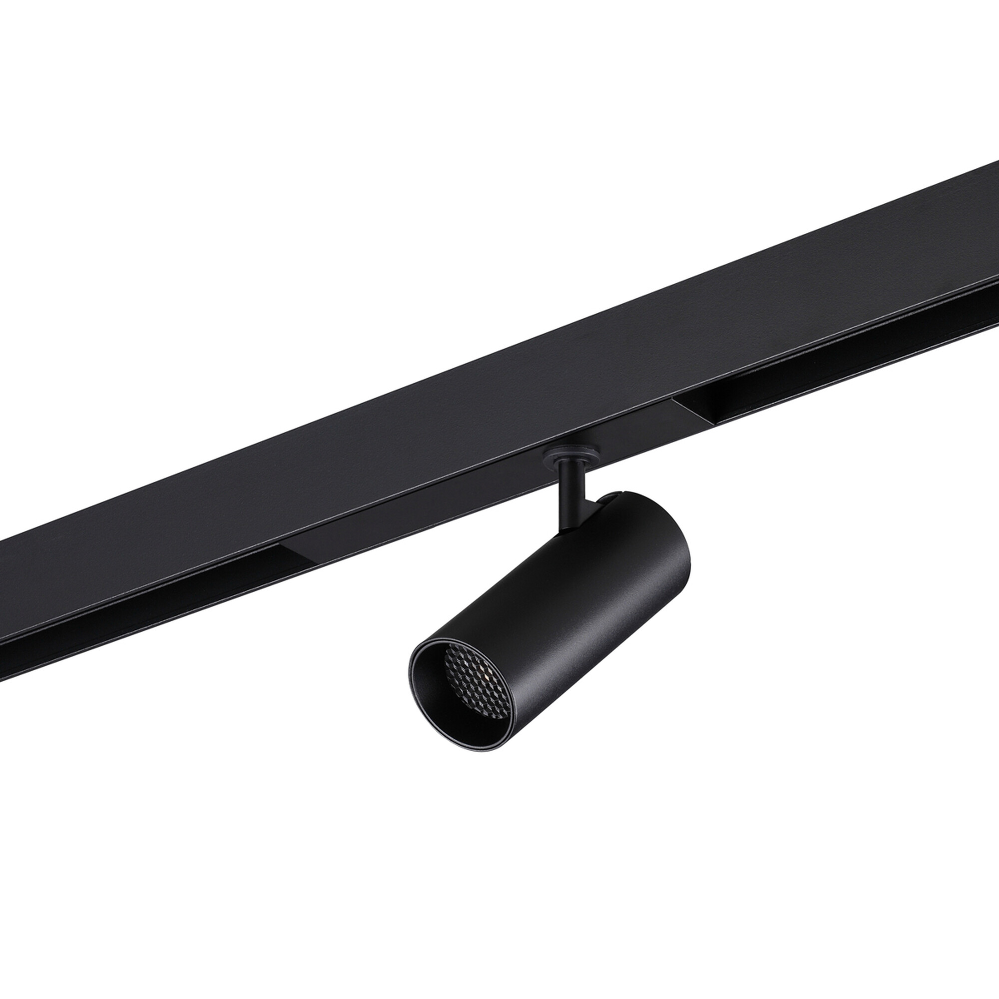 359956 PORT NT25 220 черный Трековый светильник с переключ. цв. темпер. IP20 LED 3000К4000К6000К 12W 90-240V VECTOR Novotech