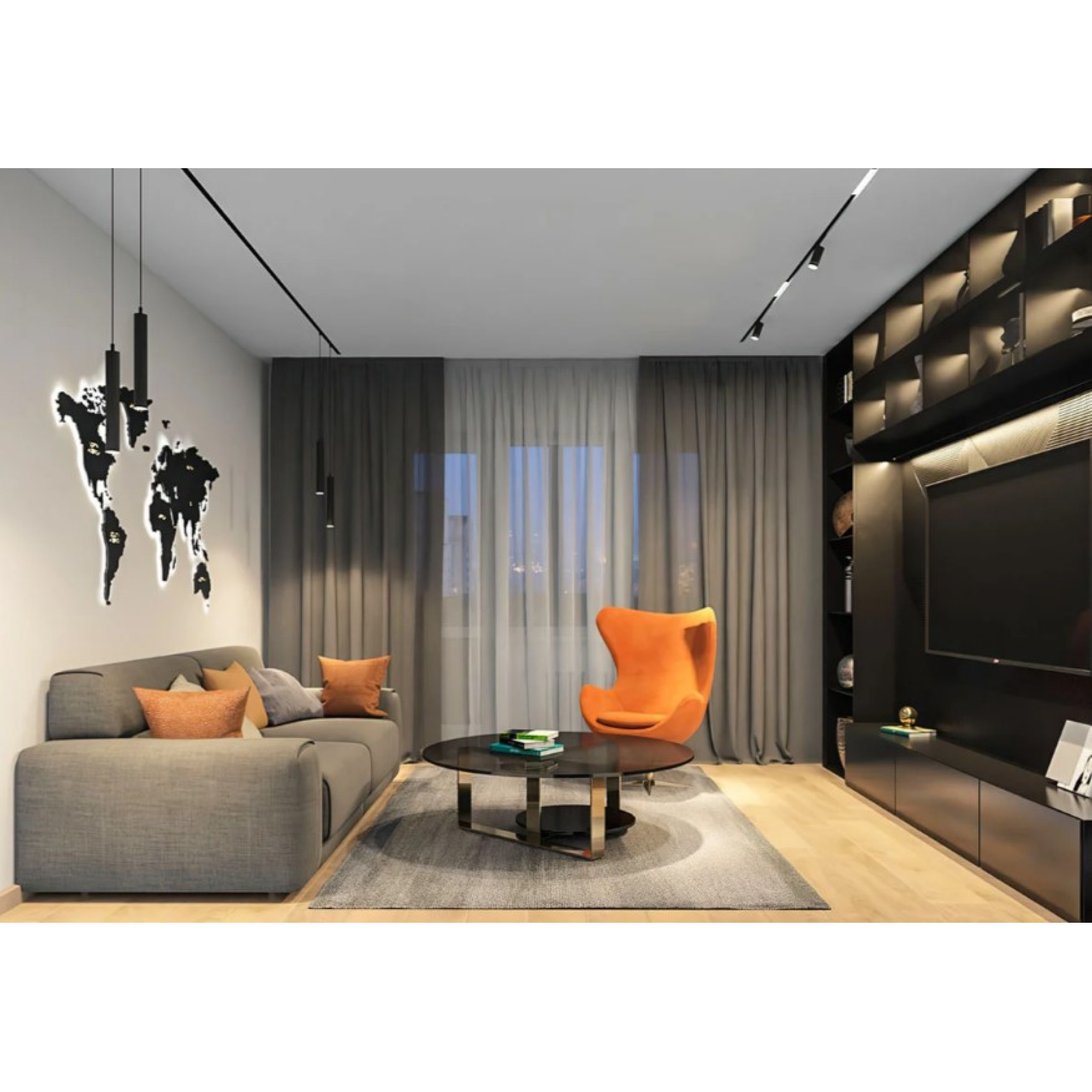 Трековый светильник DK8003-BK Denkirs