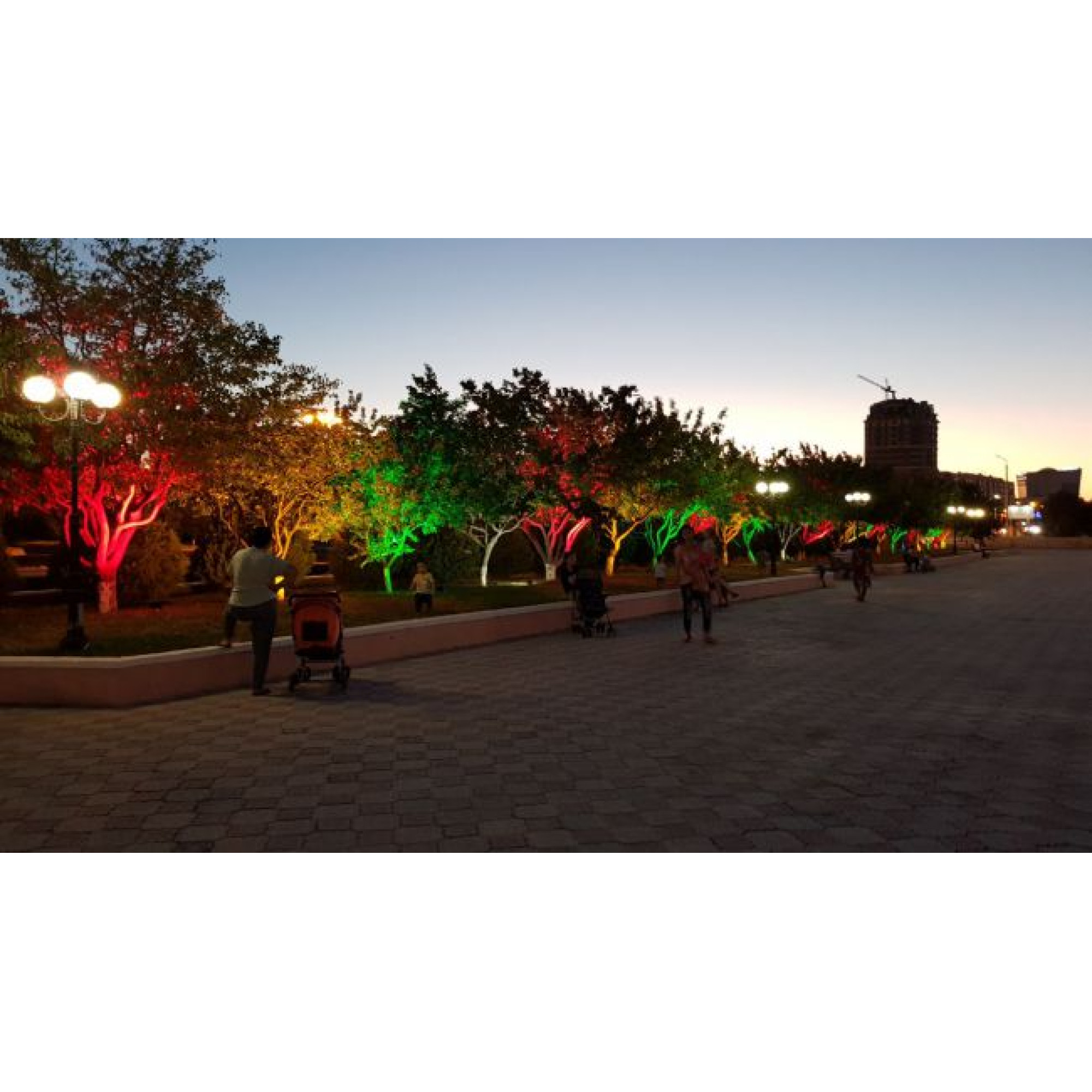 Прожектор светодиодный заливного света TGD 30Вт Зелёный SignImpress