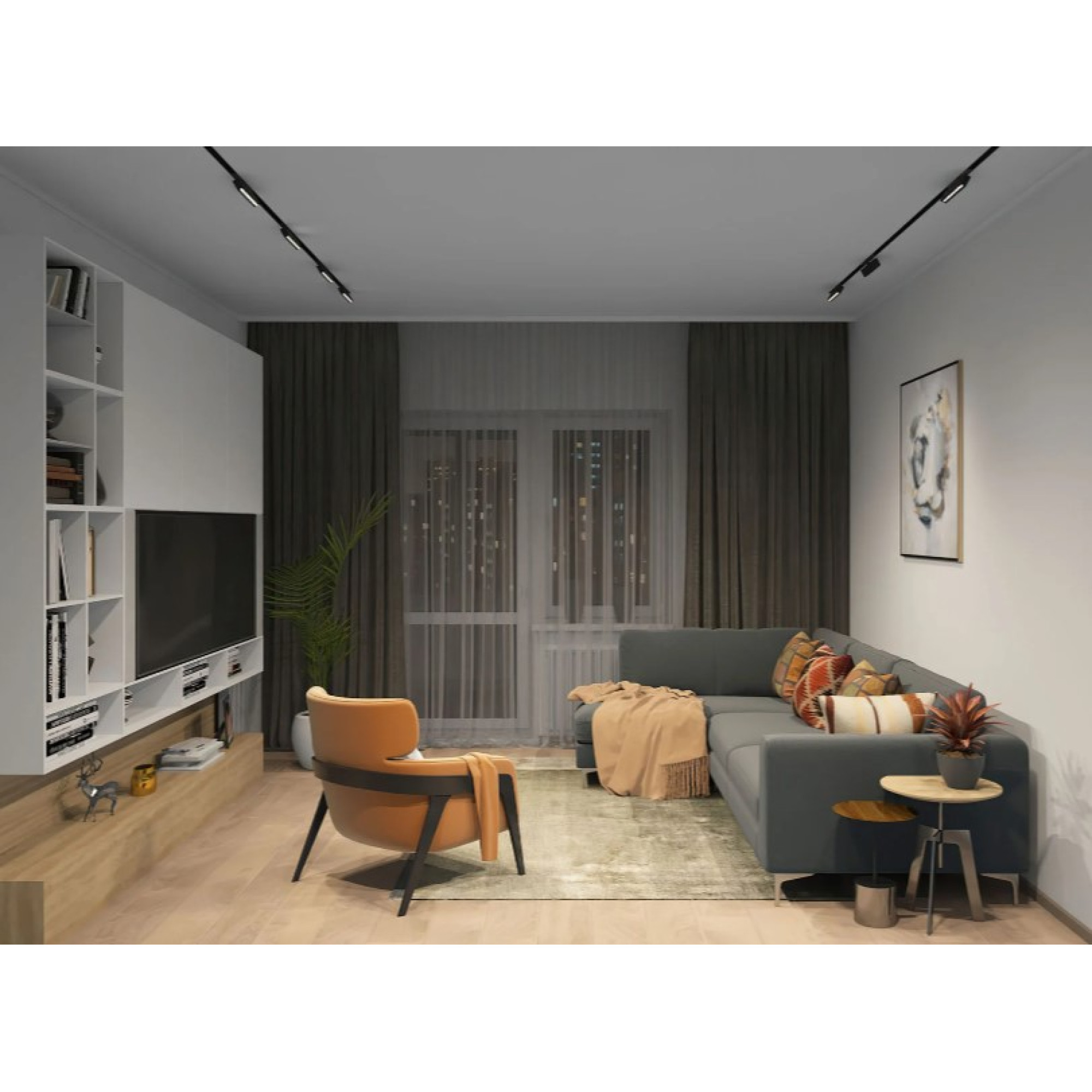 Трековый светильник DK8006-BK Denkirs