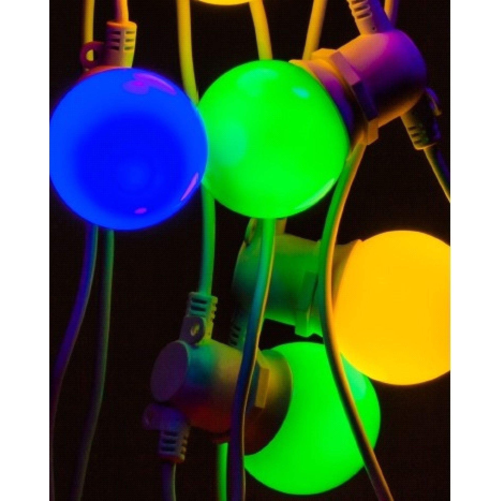 Лампа светодиодная LB-37 (1W) 230V E27 зеленый для Белт-Лайта G45 Feron