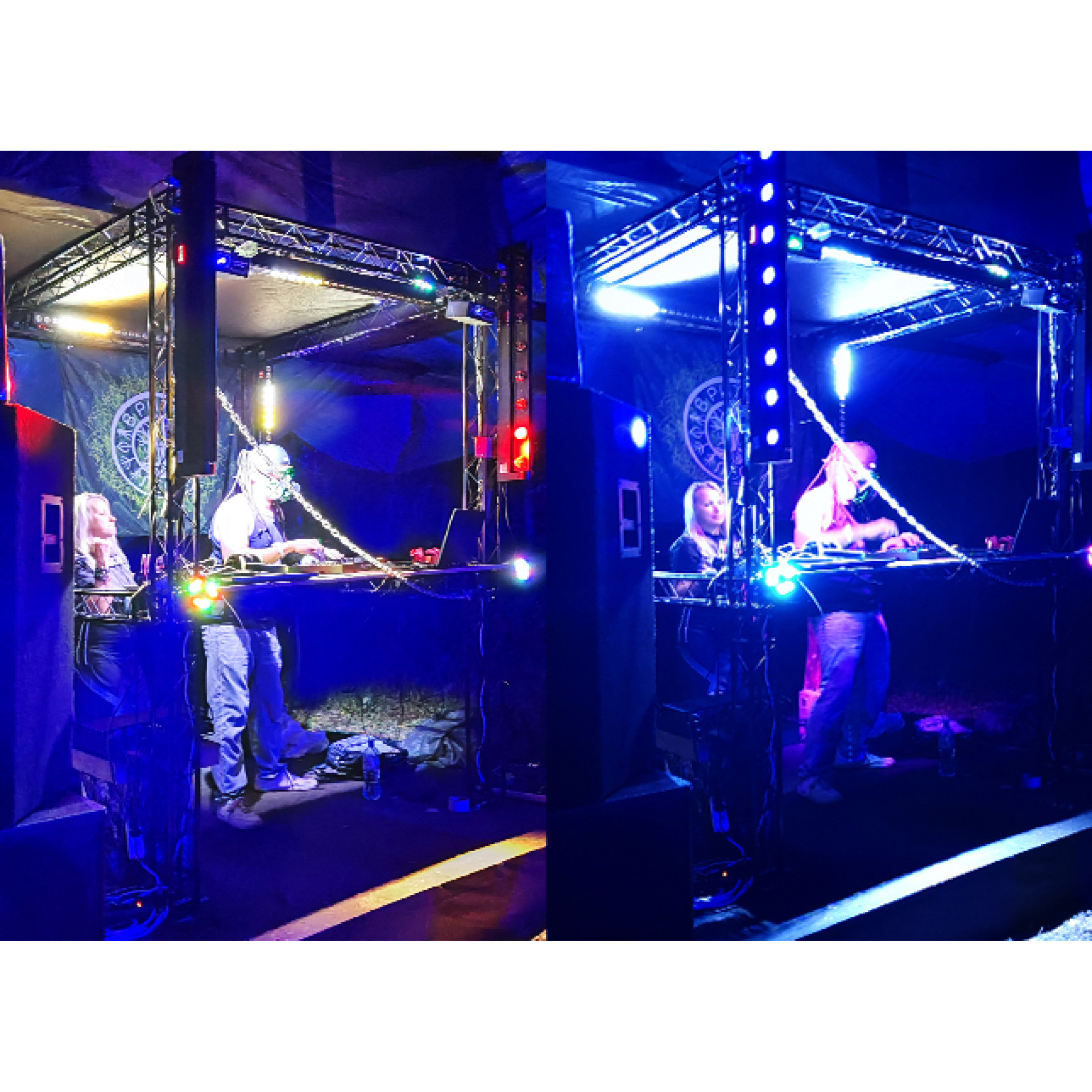 Фермы металлические Line 20*20*150cm, цвет черный, SignImpress