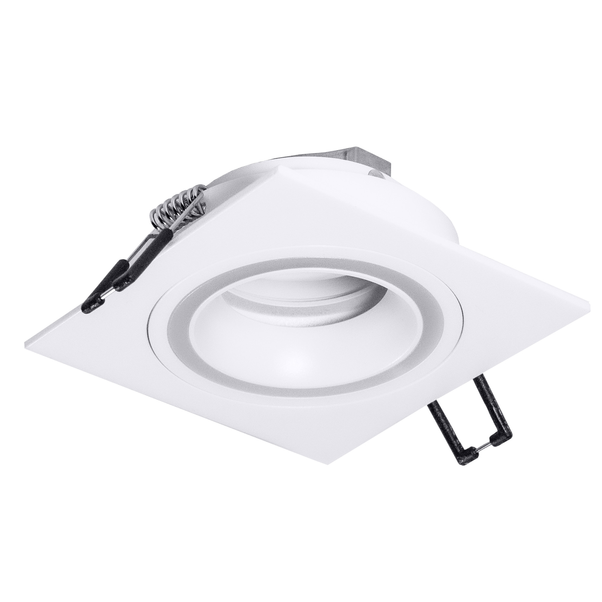 Светильник встраиваемый GU5.3 (MR16) с акрилом квадрат 010404 Белый SignImpress