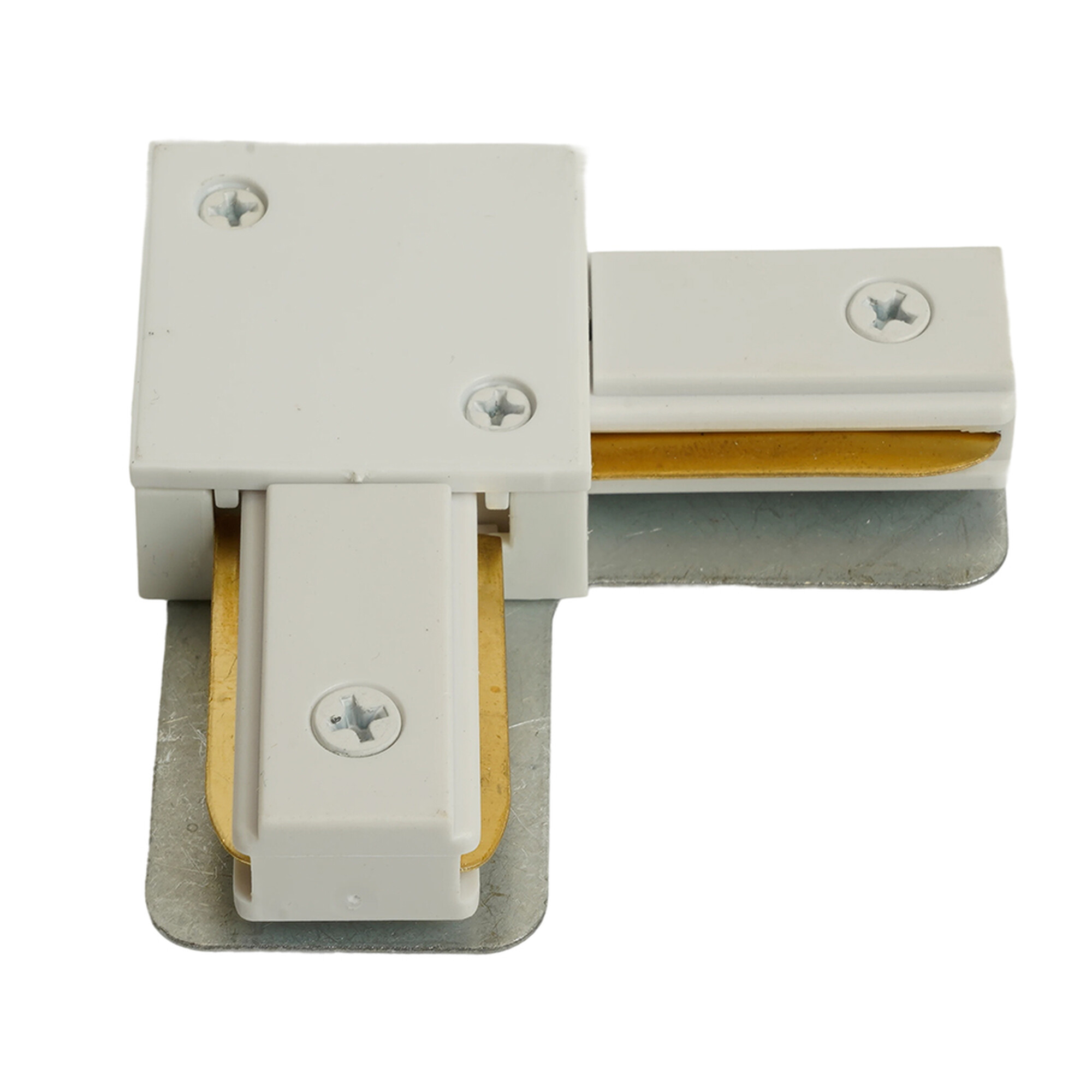 Коннектор угловой для шинопровода, белый, LD1021 для CAB1007 Feron