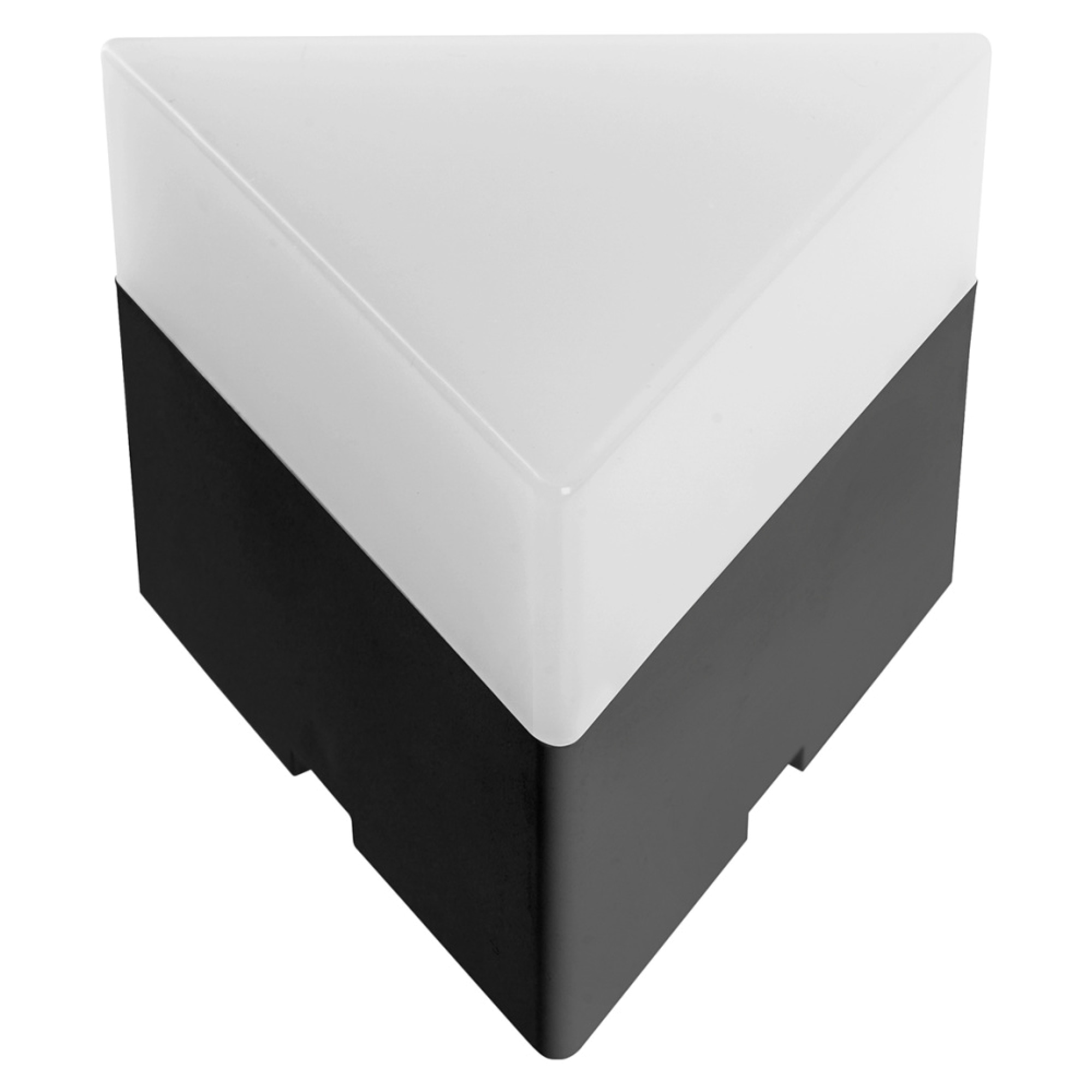 Светильник светодиодный AL4023 IP20 3W 6500К, пластик, черный 70*70*55мм Feron