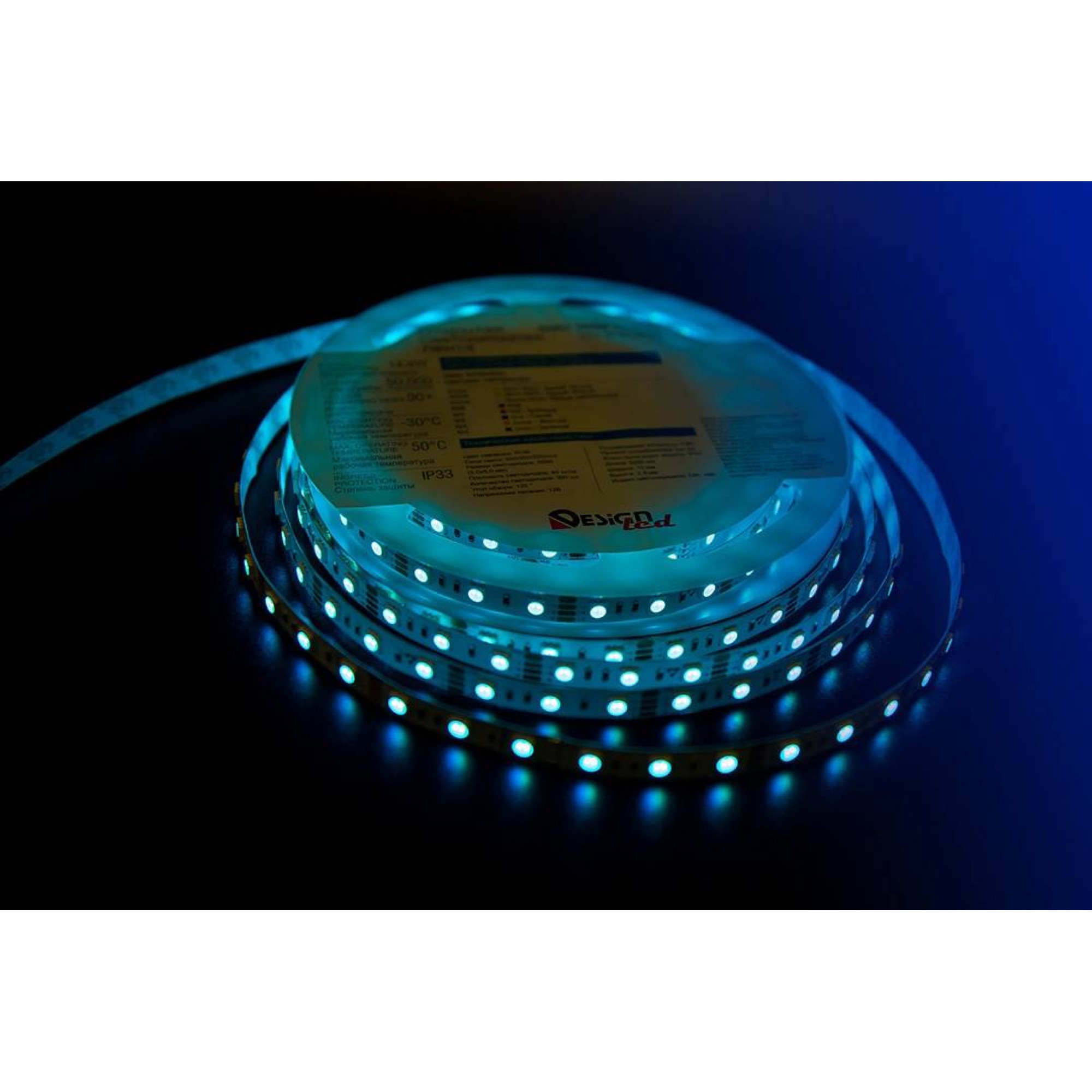 Лента светодиодная LUX5050 60LED/м 14,4Вт/м 12В IP33 Цвет:RGB (K) (1метр) SWG