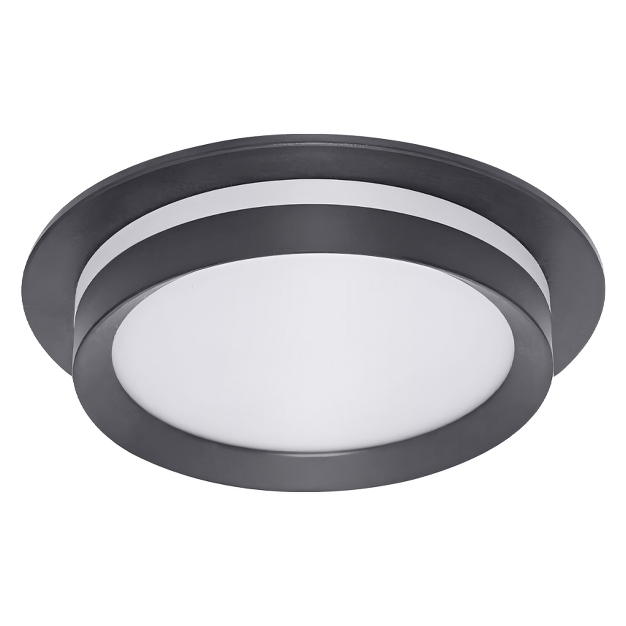 Светильник встраиваемый GX53 с акрилом круг 46164 Чёрный SignImpress