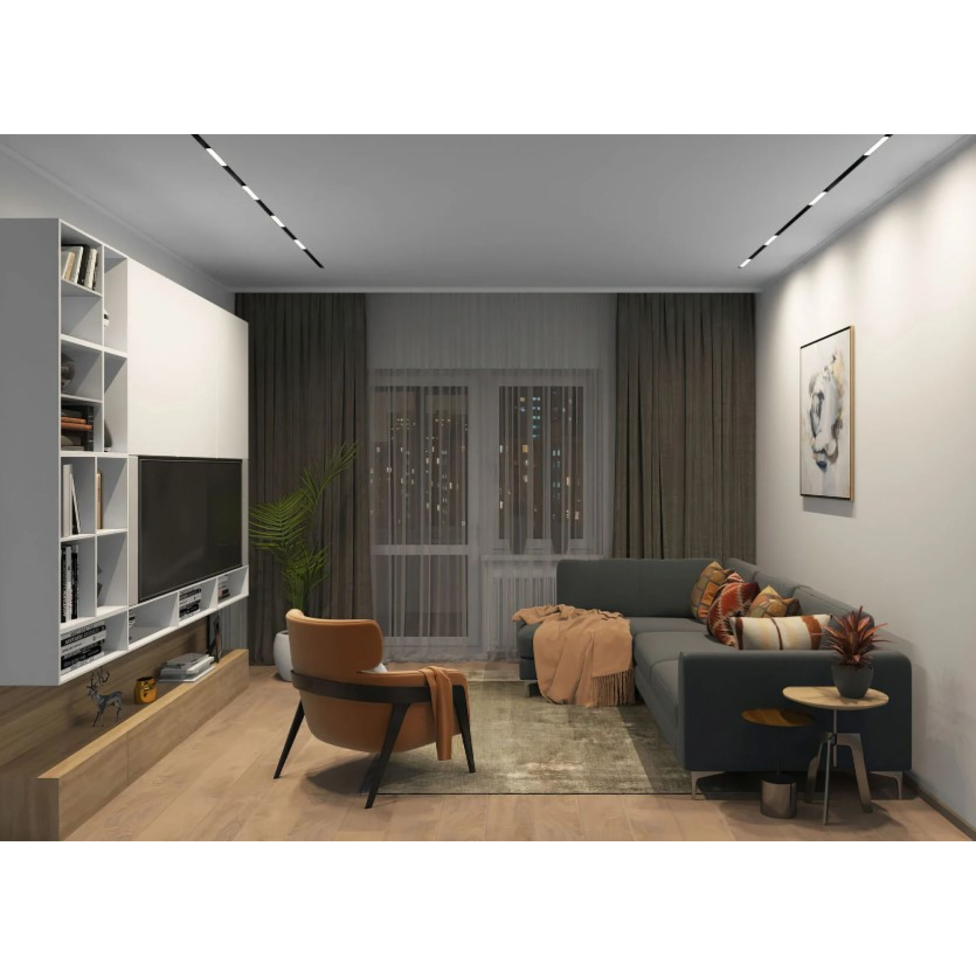 Трековый светильник DK8003-BK Denkirs