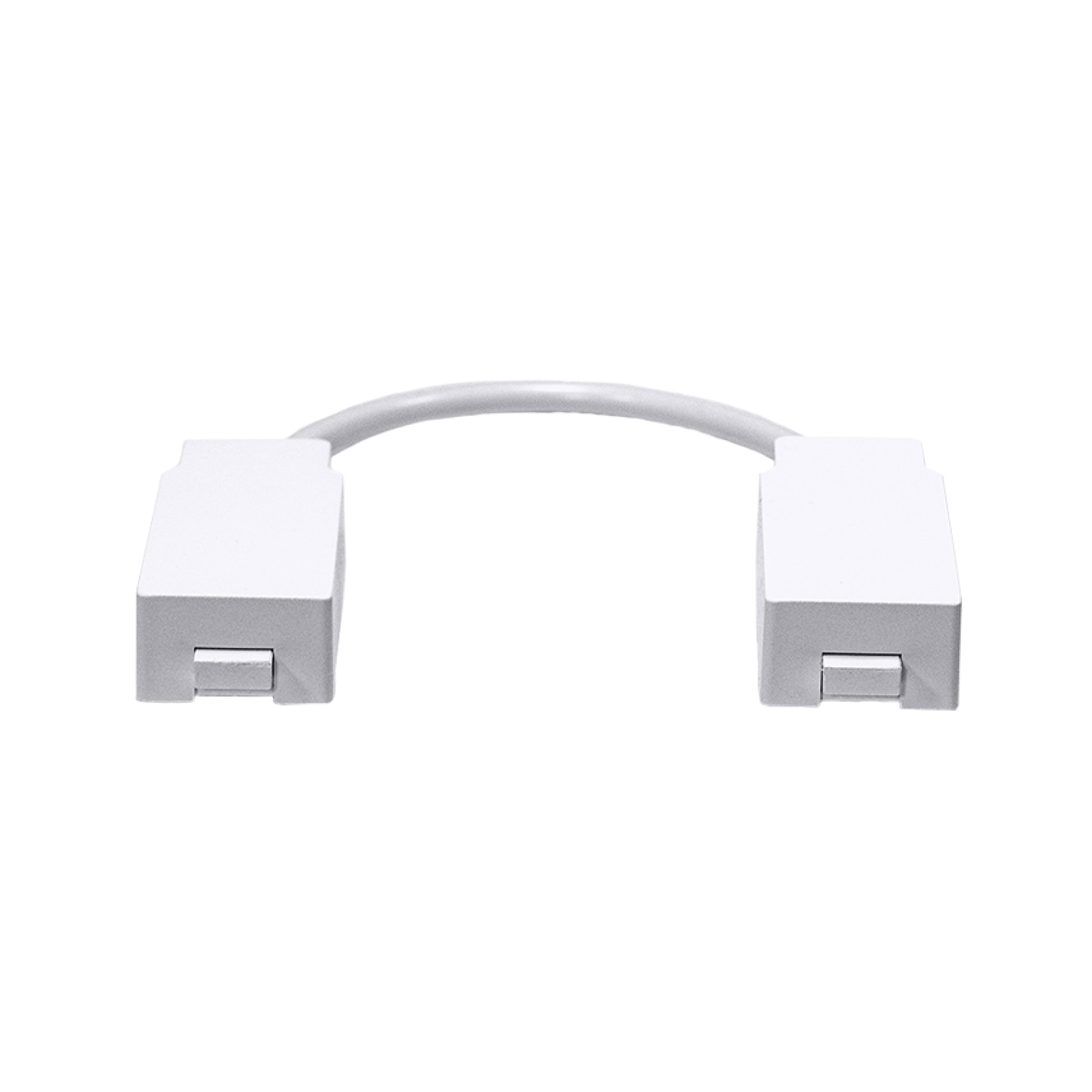 Коннектор питания 16см для соединения шинопровода однофазного магнитного Ultra Белый SignImpress