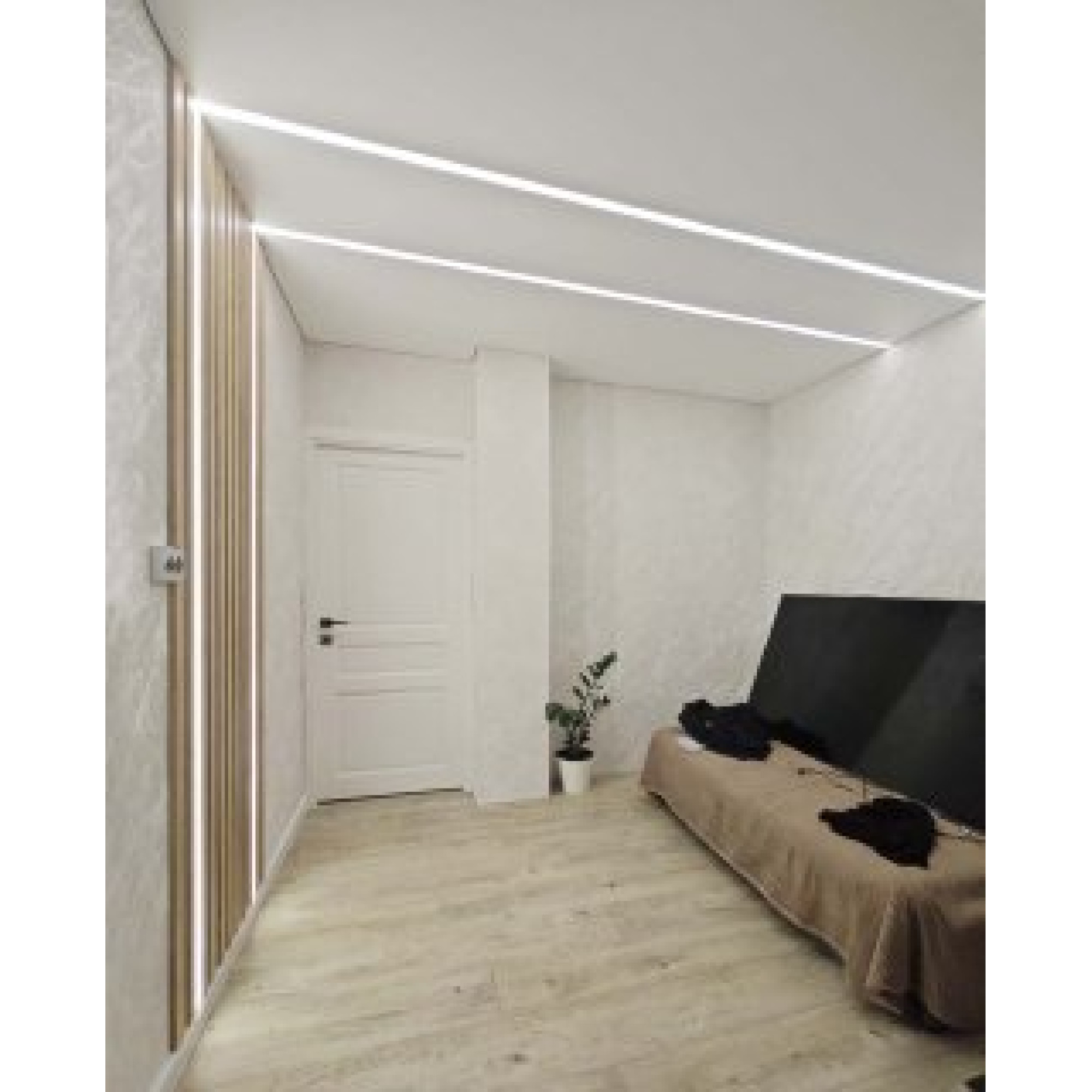 Контроллер мини с пультом управления кнопочным 12/24В SPI до 1024 пикселей Белый SignImpress