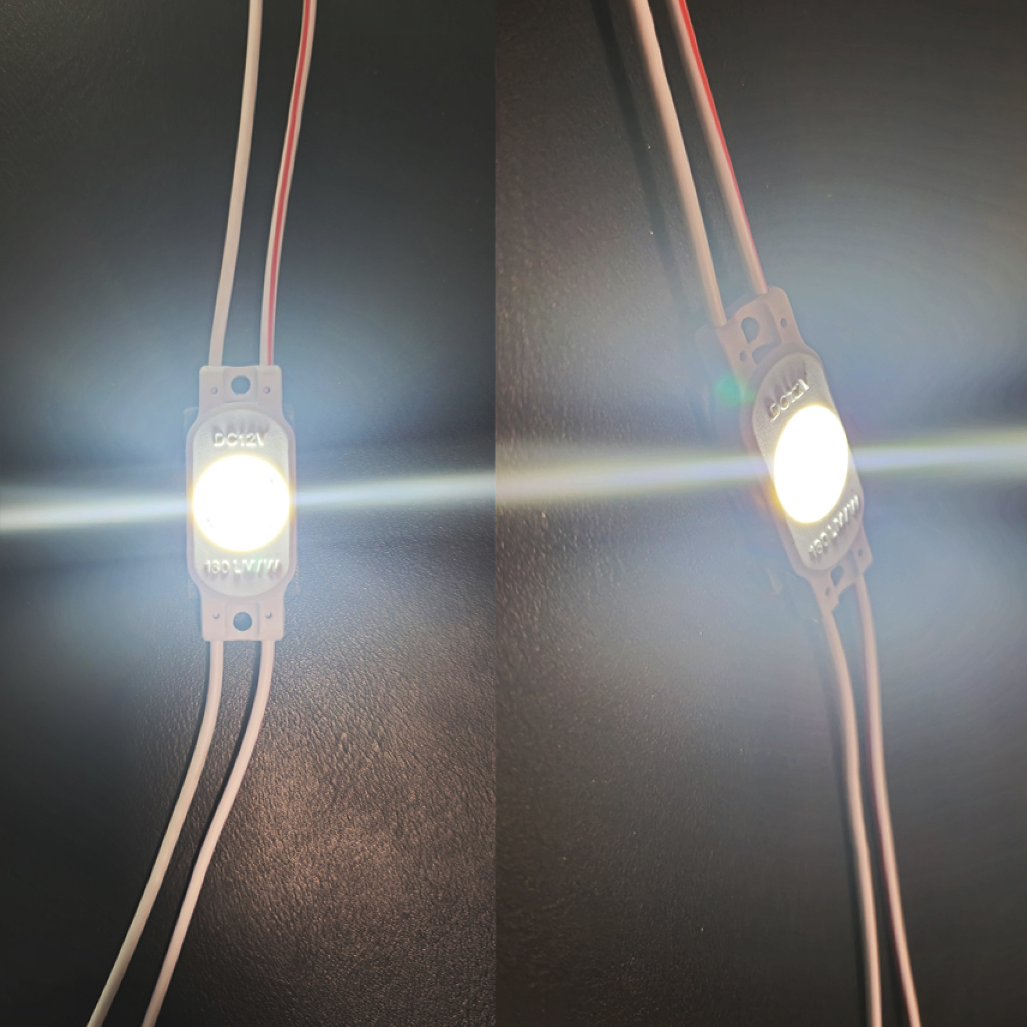 Модуль светодиодный 1 SMD 2835 0,36Вт 65Лм 6500-7000К (с линзой 175) - 1шт. SignImpress