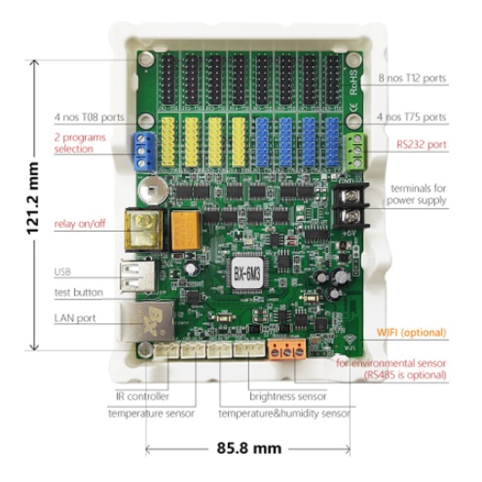 Контроллер BX-6M3P
