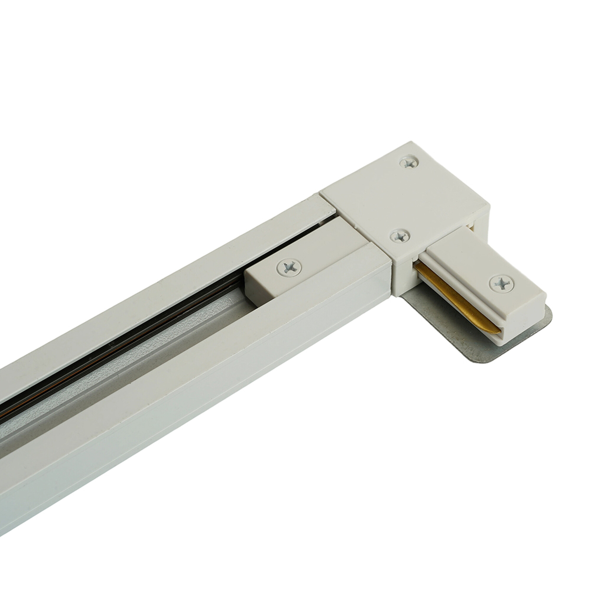 Коннектор угловой для шинопровода, белый, LD1021 для CAB1007 Feron