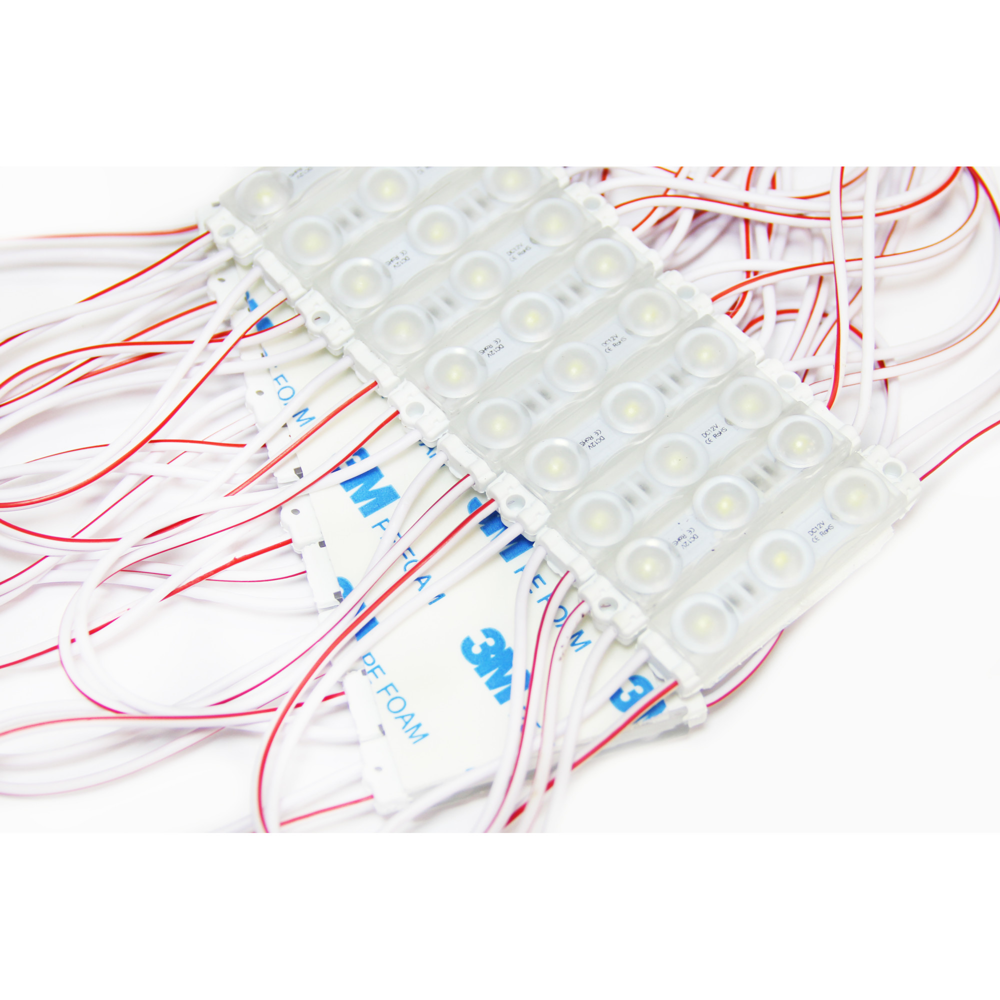 Модуль светодиодный PRO 3 SMD 2835 1,2W 135lm 6000К-6500К (с линзой 170) -1шт.