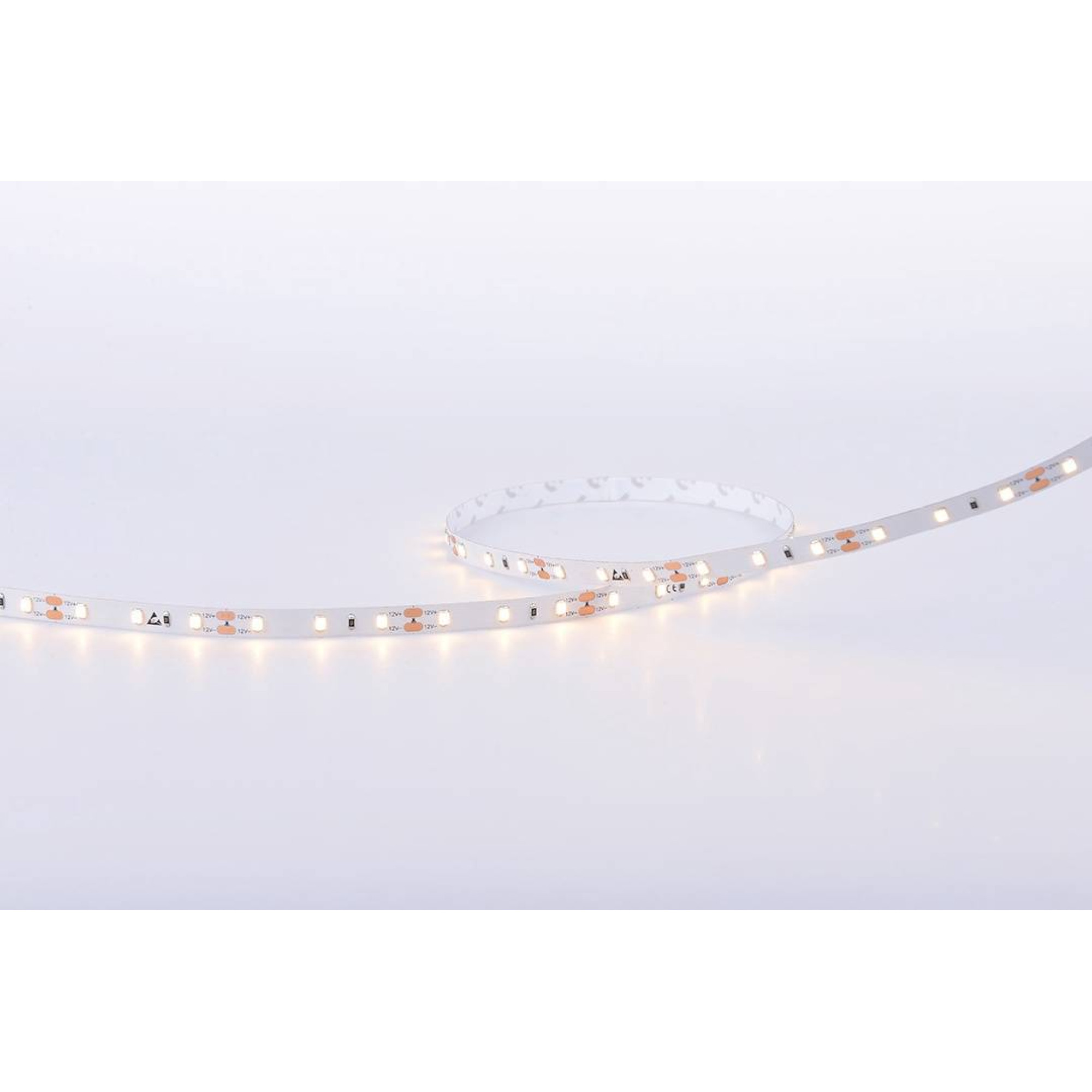 Лента светодиодная LUX2835 60LED/м 7,2Вт/м 12В IP33 Цвет:Нейтральный белый (4000K) (1метр) SWG