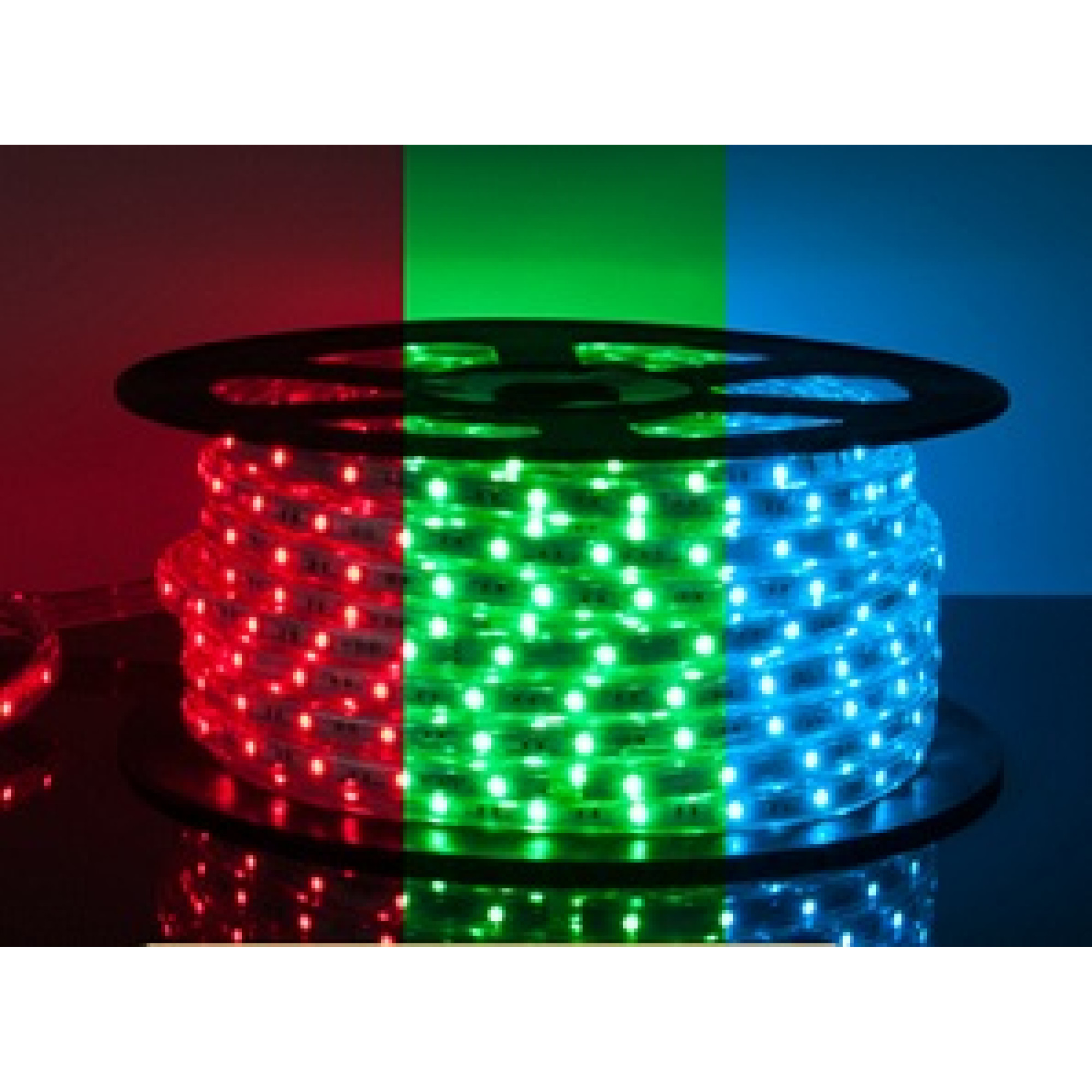 Лента светодиодная 220 SMD5050 60LED/м кат 50м 14,4Вт/м IP68 Цвет:RGB (1метр) SWG