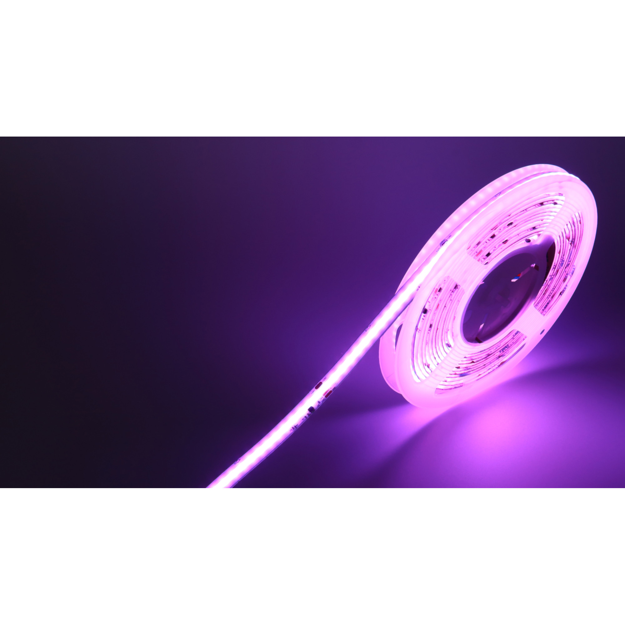 Лента светодиодная ПРО COB, 480 LED/м, 12 Вт/м, 24В, IP20, Цвет: RGB SPI (1м.) SWG 